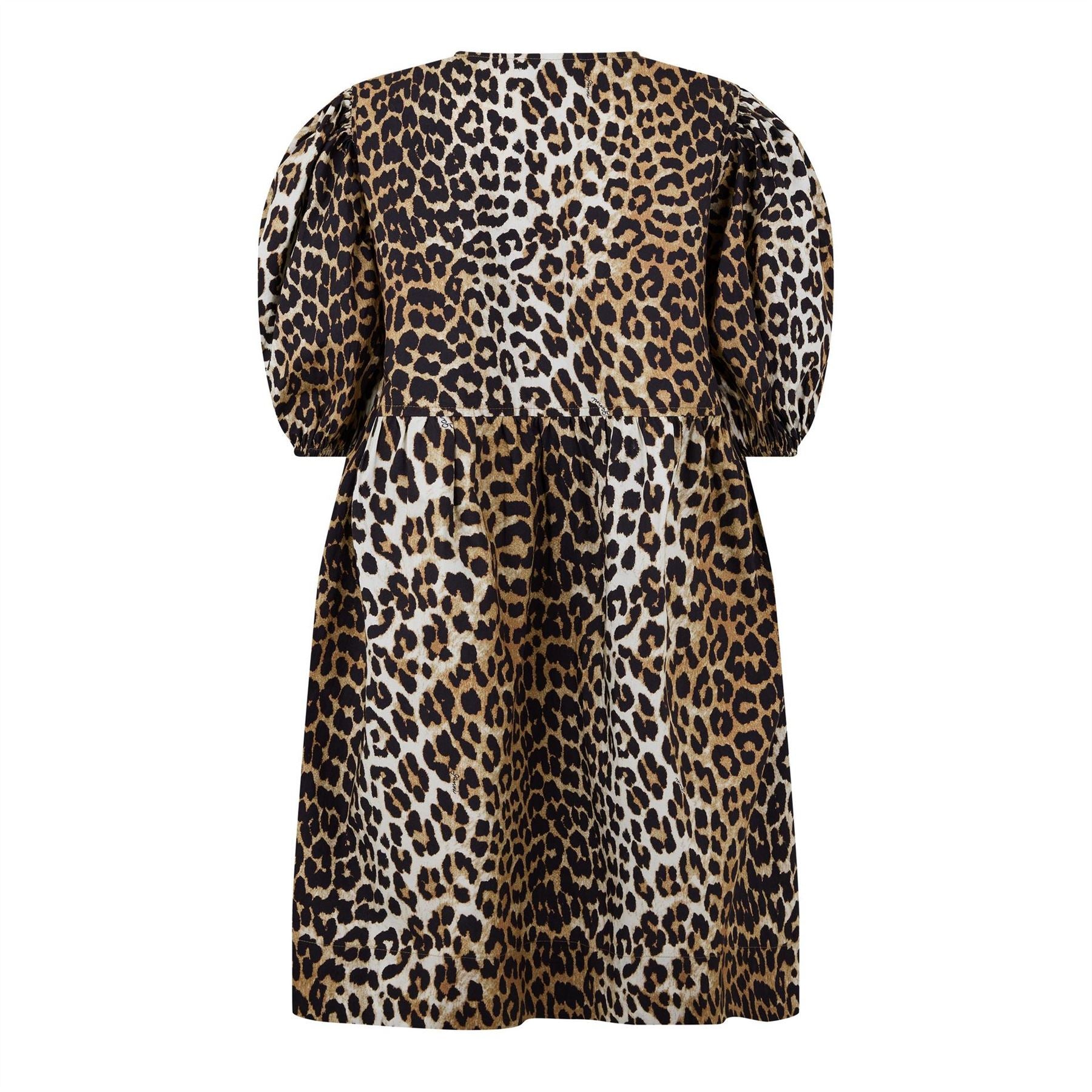 Ganni Tie Mini Dress