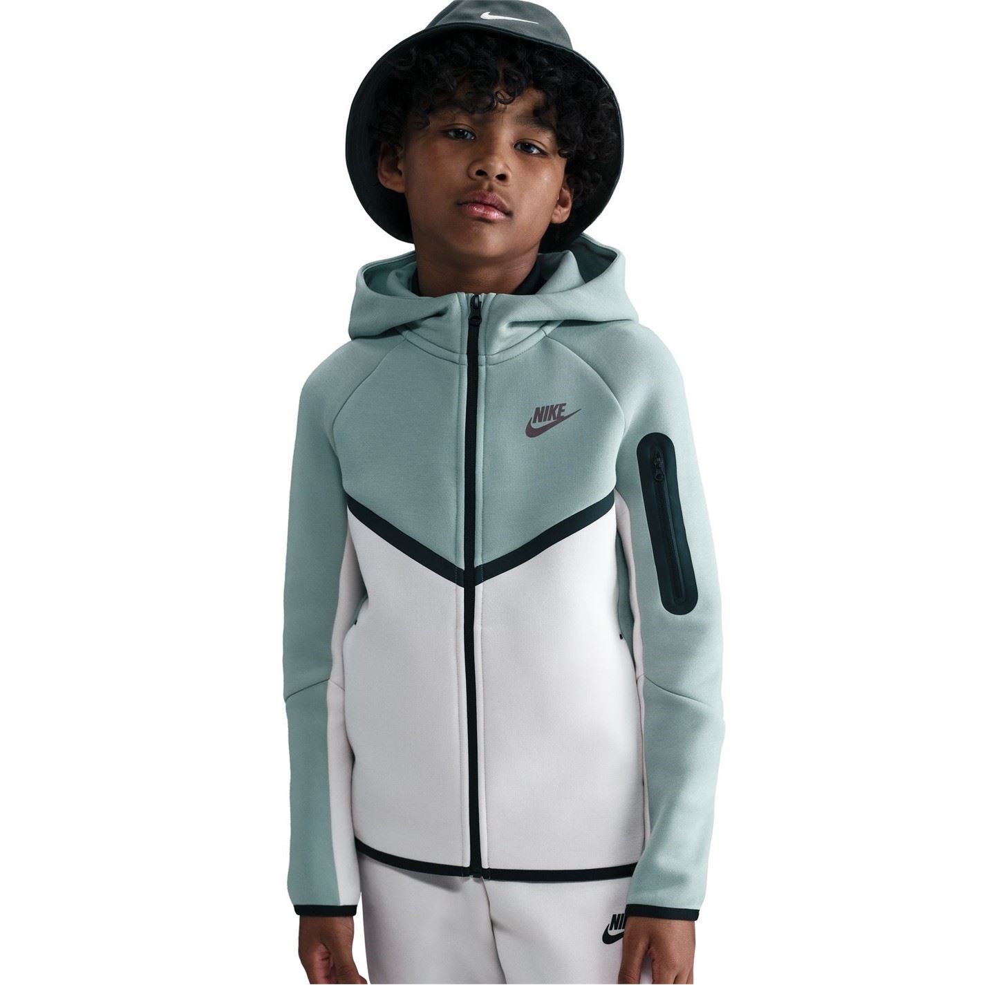 Nike Tech Fleece Regular Fit Hooded Sweatshirt Jacket