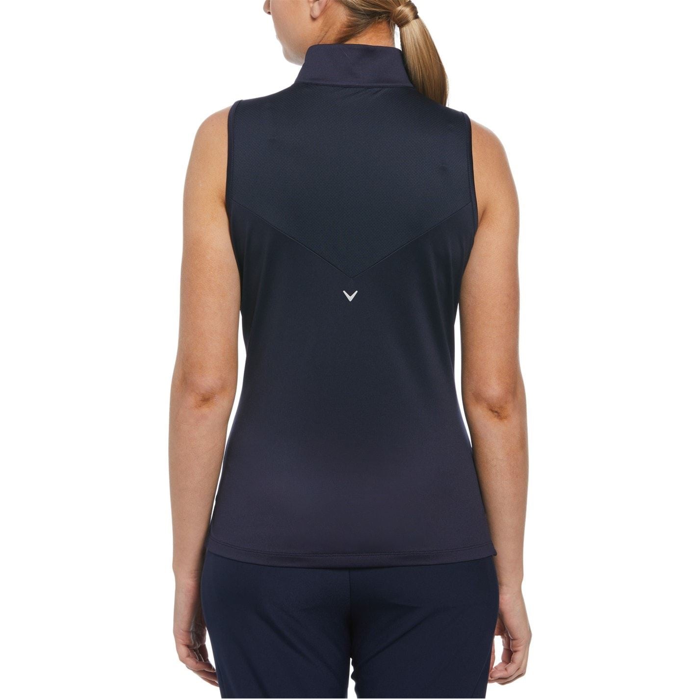 Callaway Quarter Zip Heritage Polo Shirt Ladies