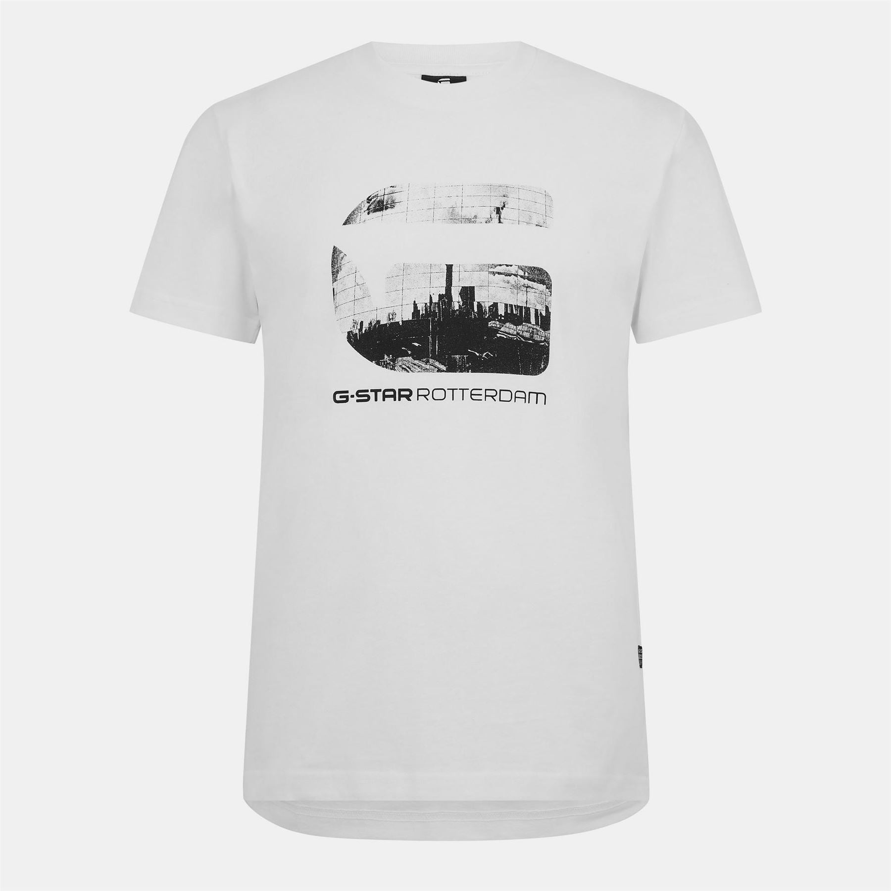 G Star Rotterdam Globe Lettering T-Shirt