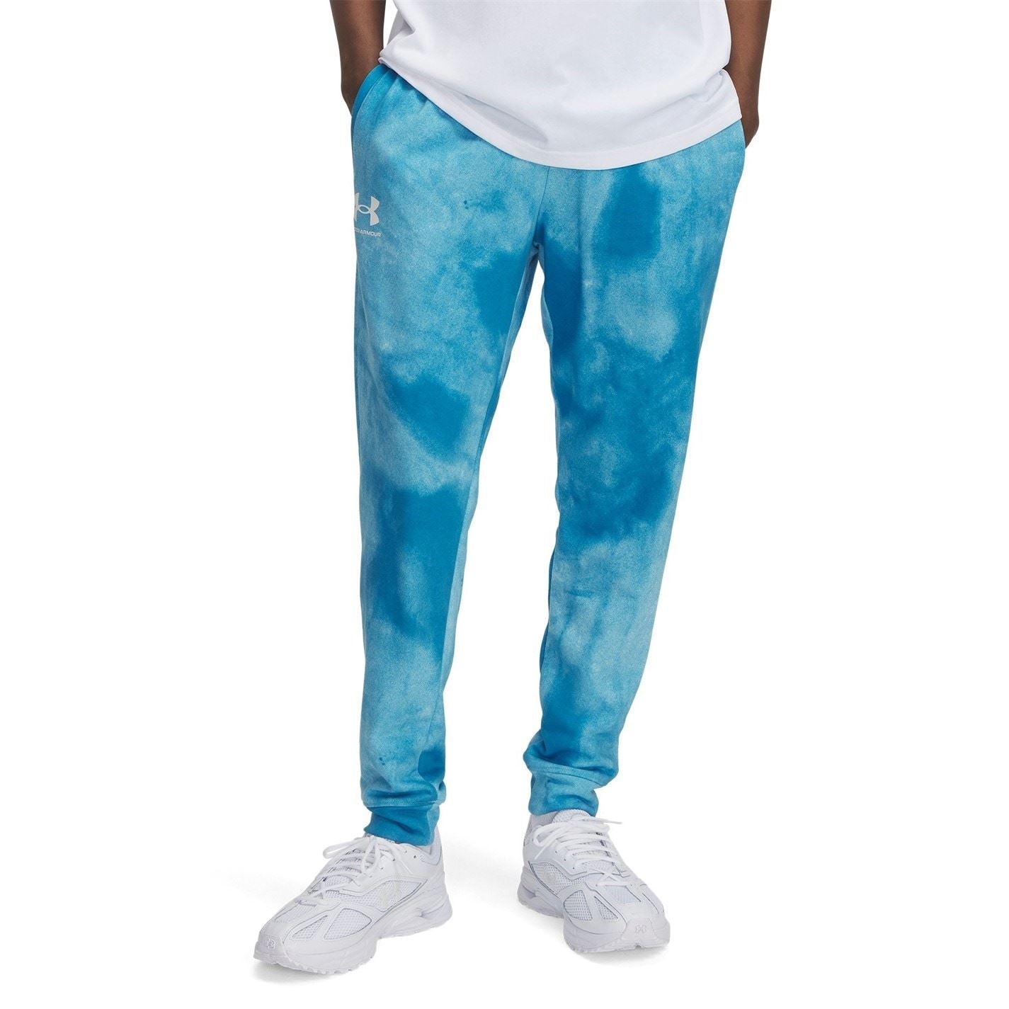 Under Armour Rival Terry Tie Dye Patterned Joggers