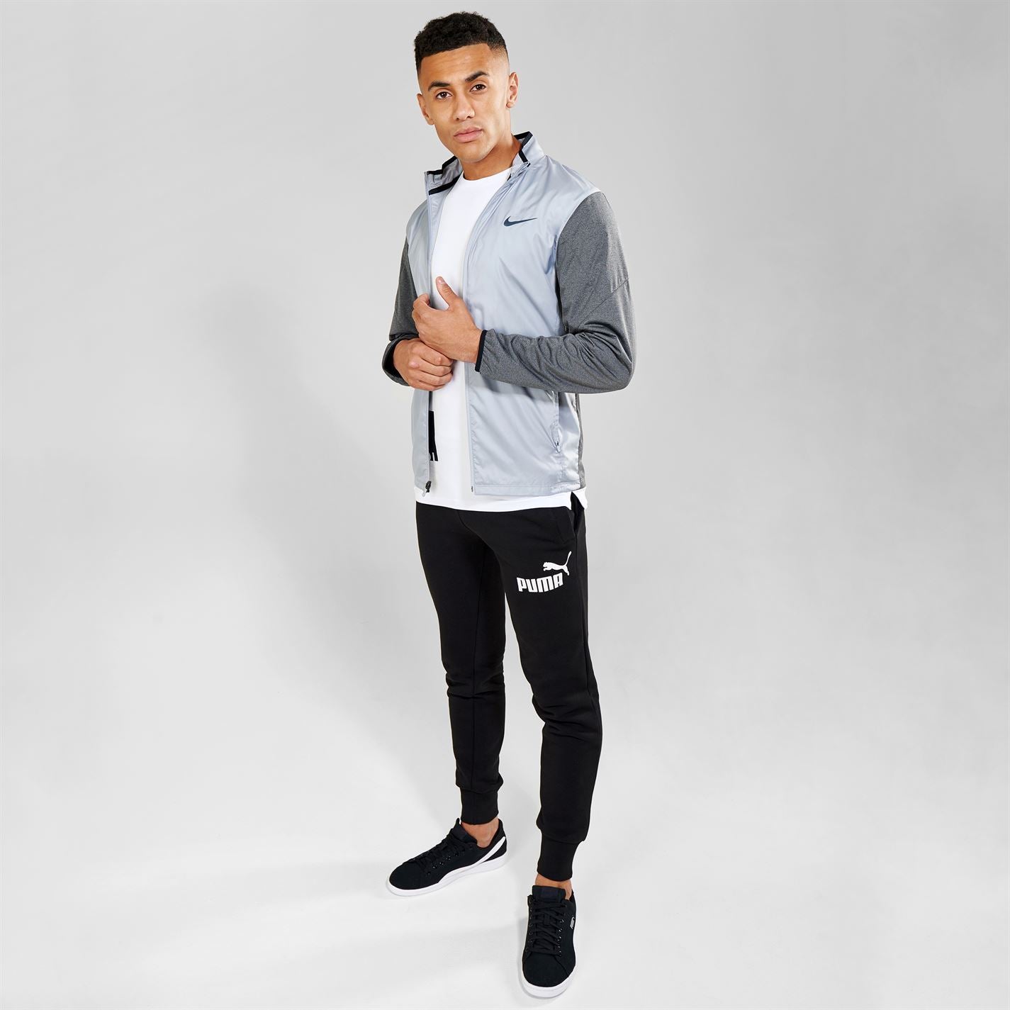Puma Mens Tapered Fleece Pants