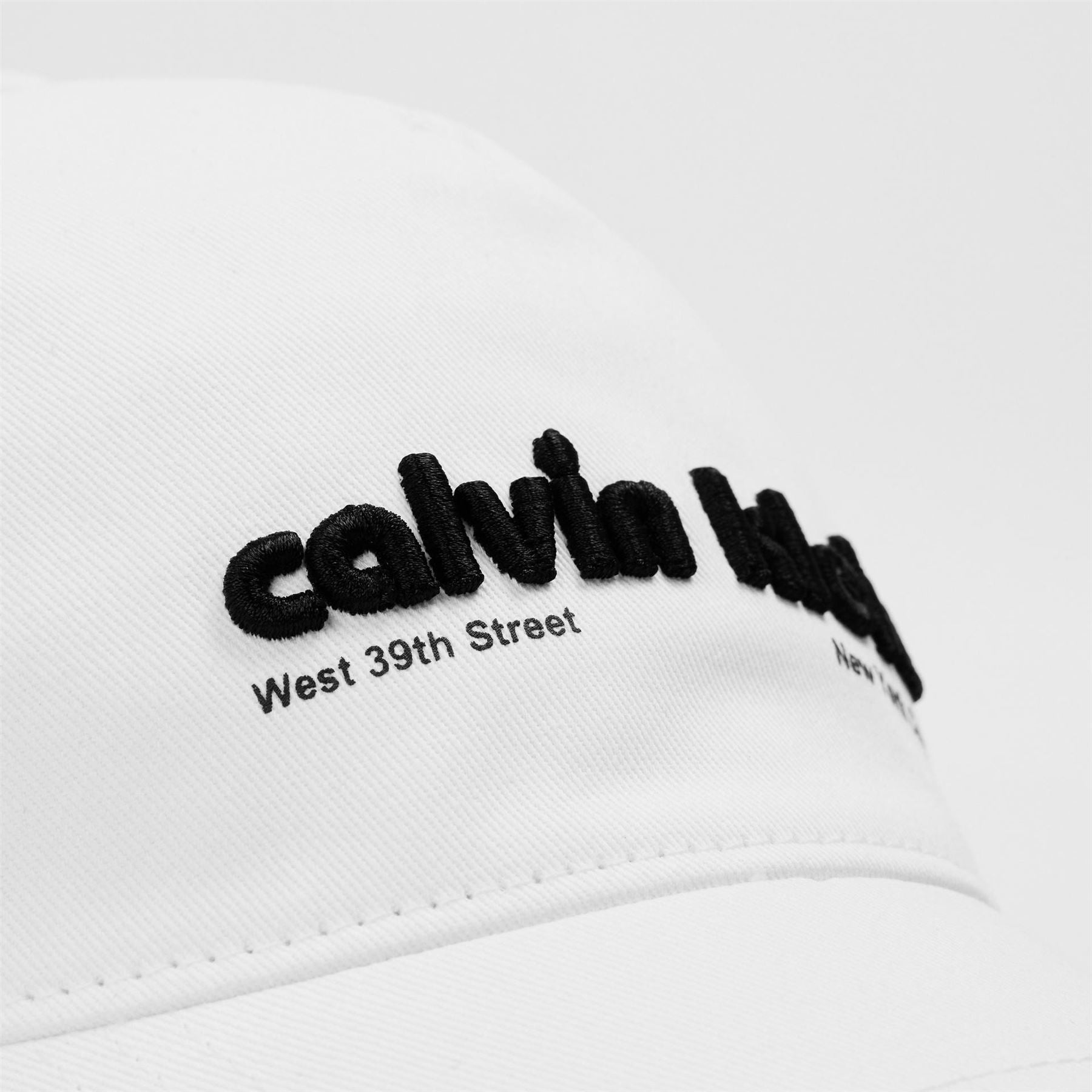 Calvin Klein Jeans Logo Print Lettering Curved Brim Dad Cap