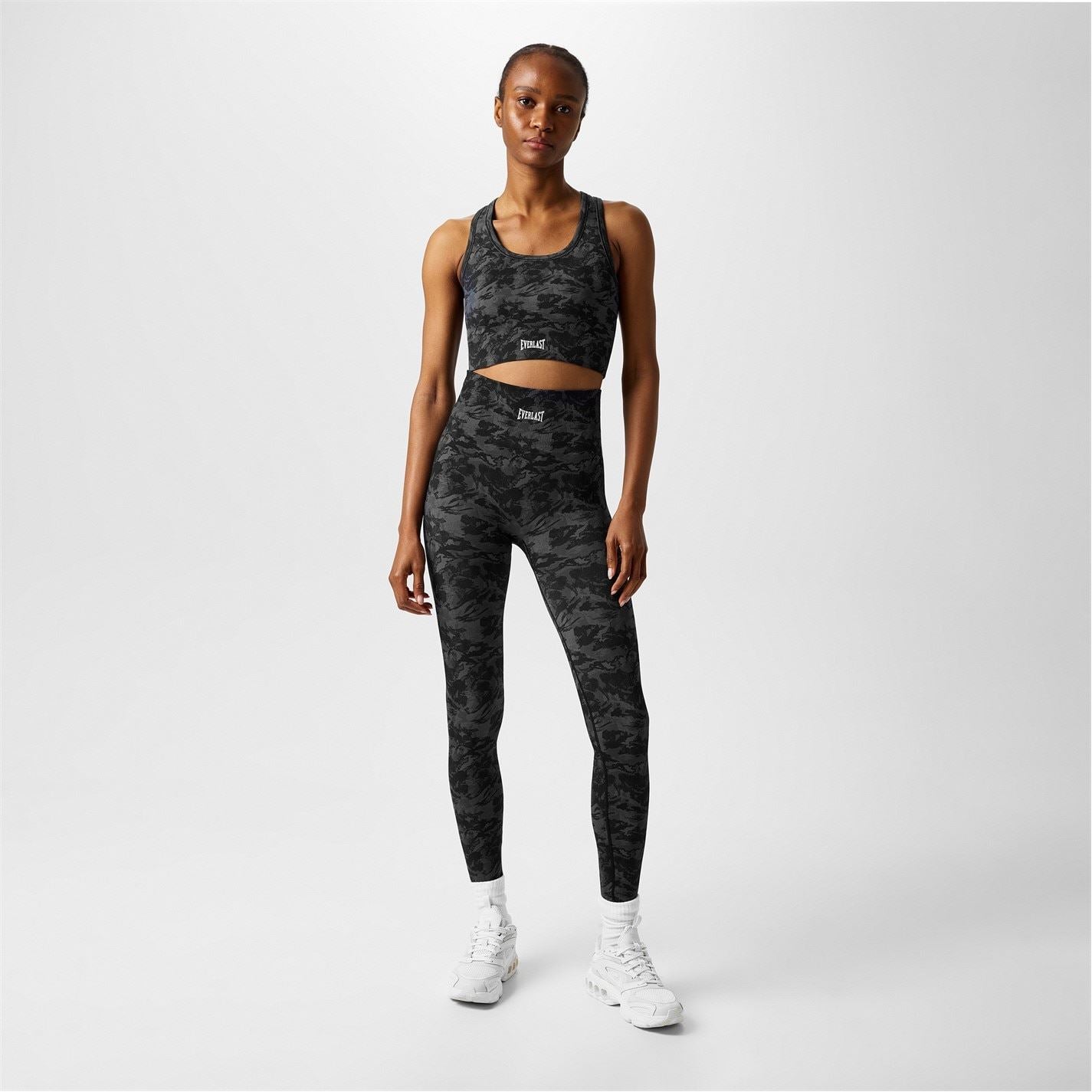 Everlast Womens High Rise Camo Seamless Leggings