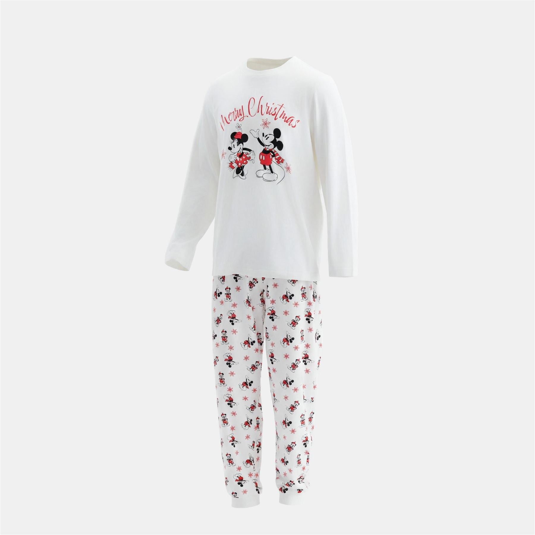 Character Disney Xmas Family Cotton Pyjamas