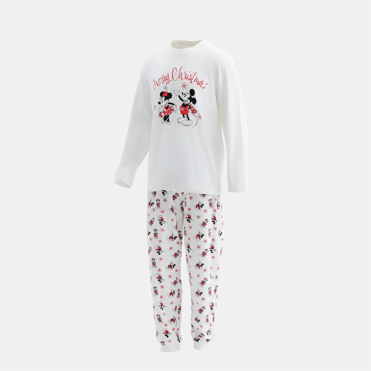 Character Disney Xmas Family Cotton Pyjamas