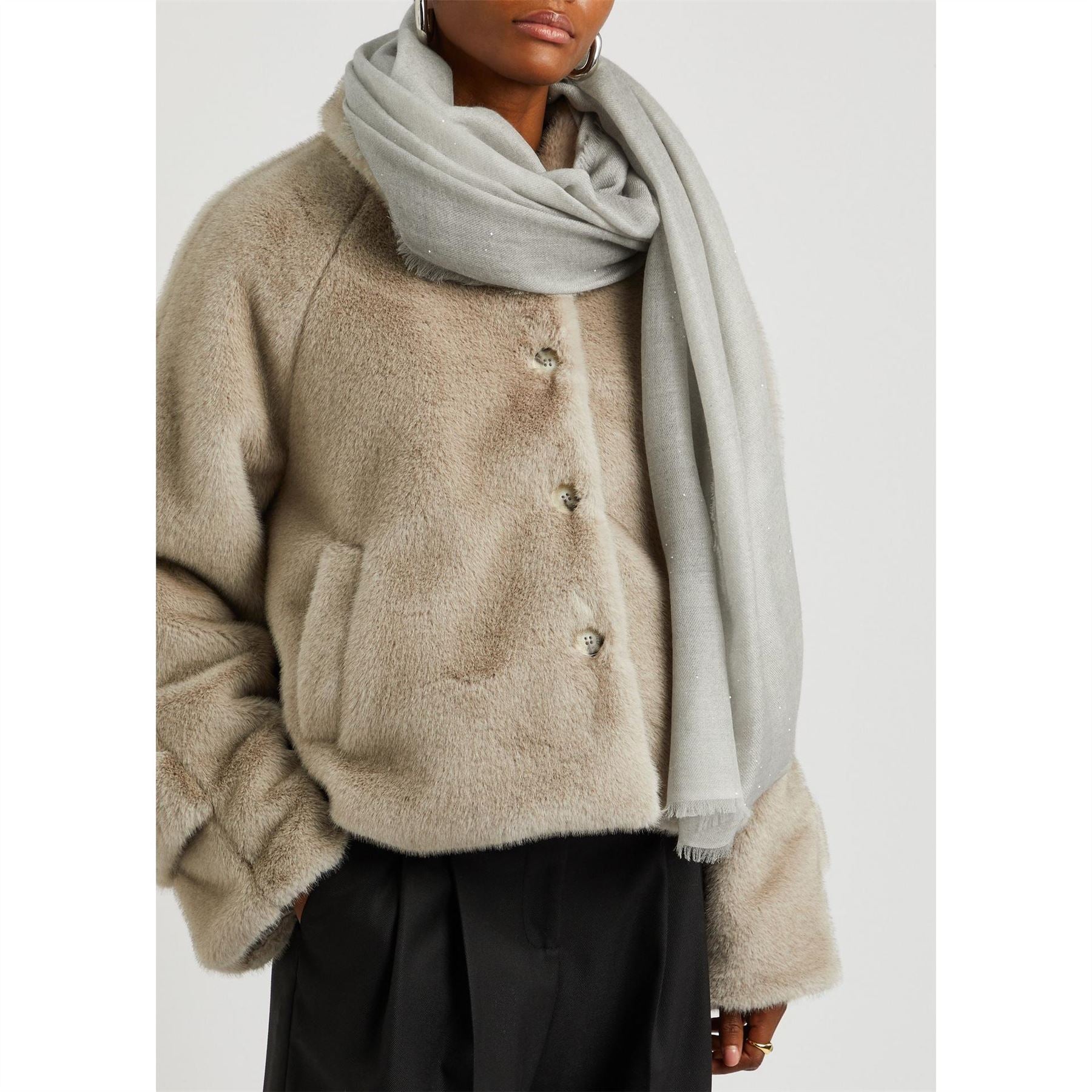 Ama Pure Sequin Cashmere