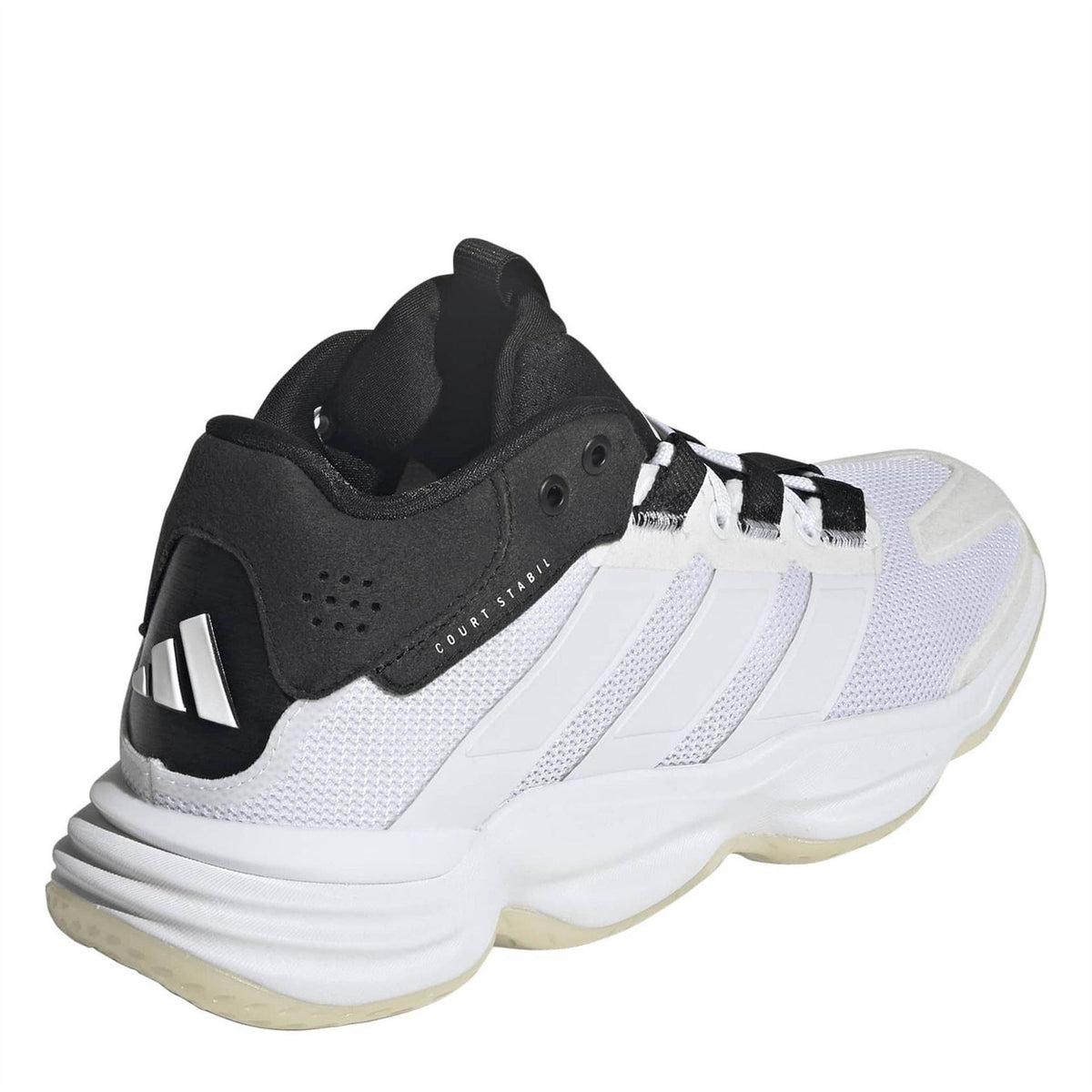 adidas Courtstabil Walking Shoes with Lace-Up Closure