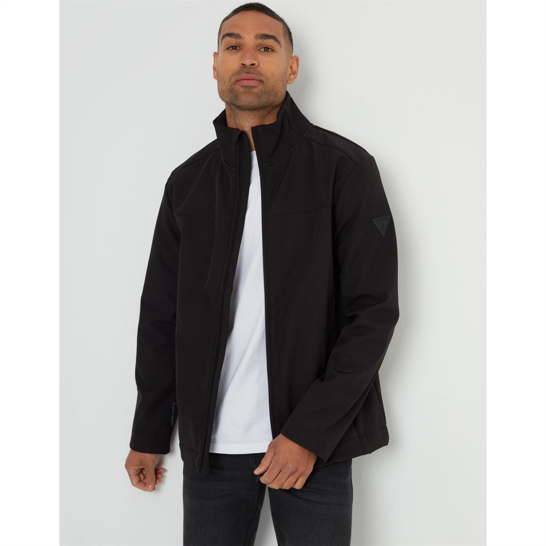 Threadbare Jester High Neck Regular Fit Rain Jacket