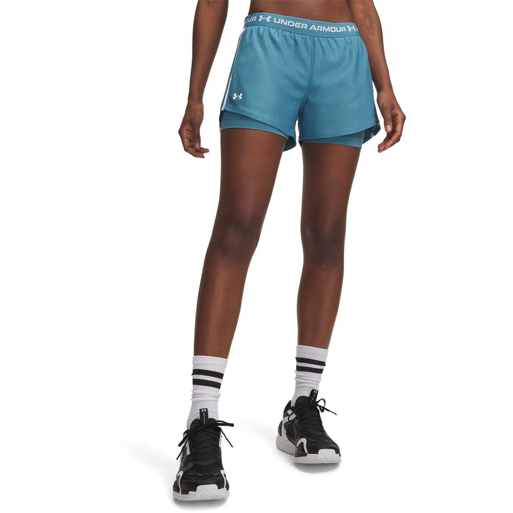 Under Armour Womens Play Up 2 In 1 Shorts