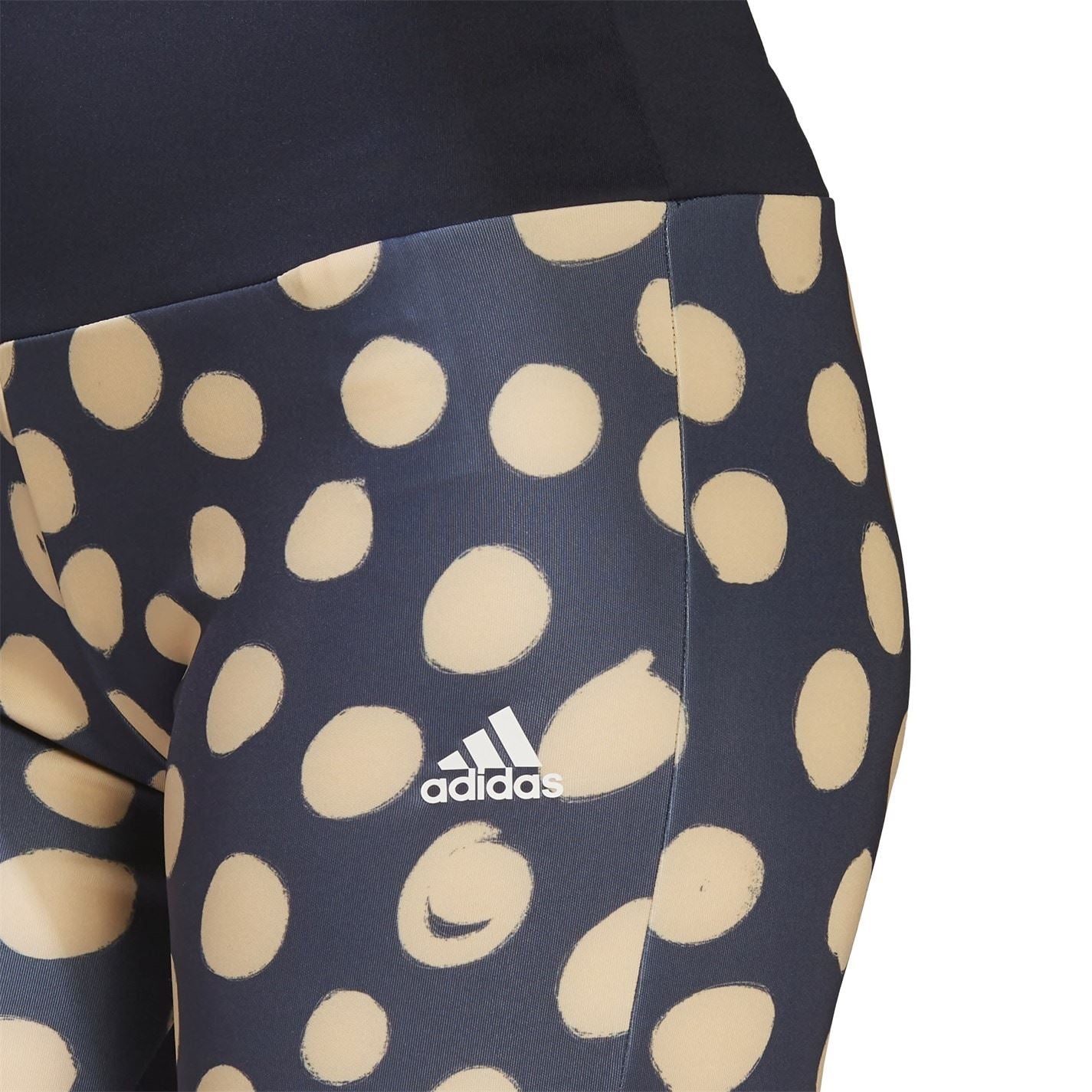 adidas Womens Farm Print Bike Shorts