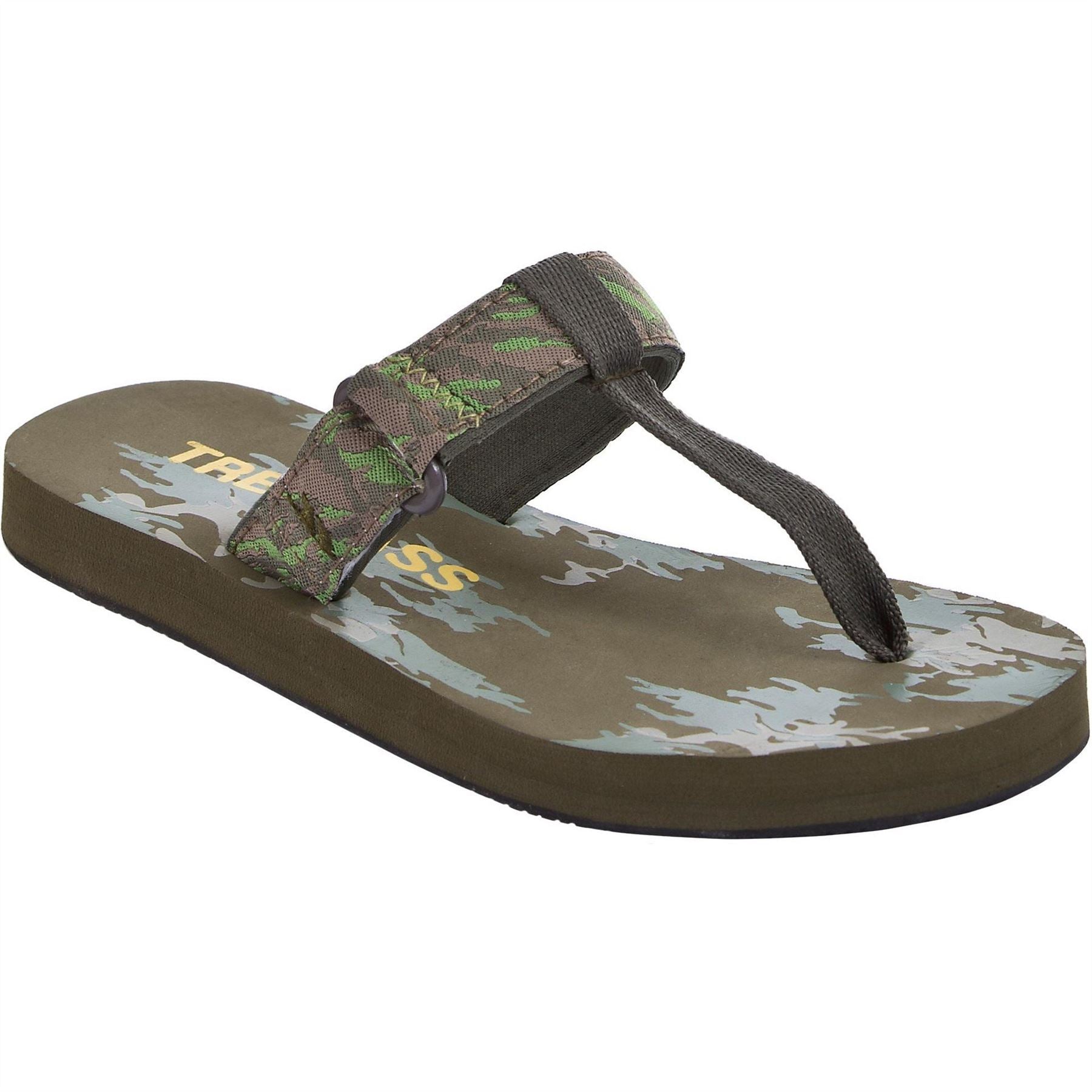 Trespass Camo Thong Flatform Flip Flops
