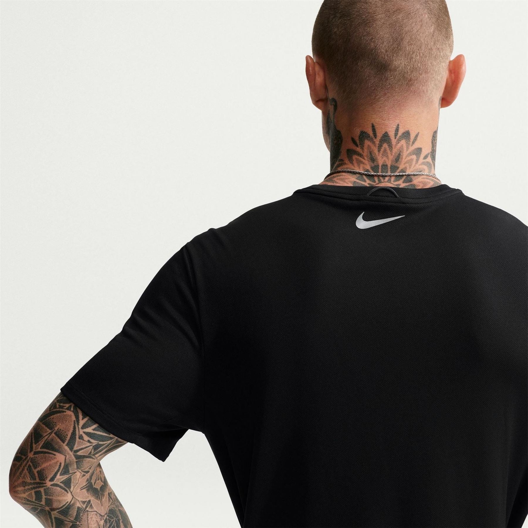 Nike Miler Crew Neck Short Sleeve Jersey T-Shirt