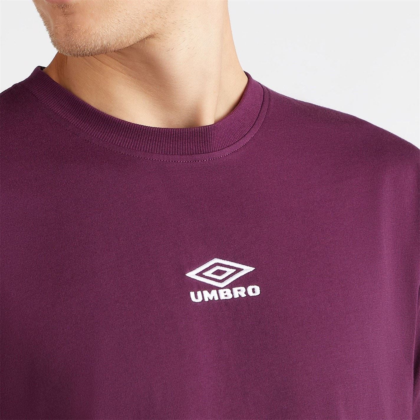 Umbro Crew Neck Regular Fit Short Sleeve T-Shirt