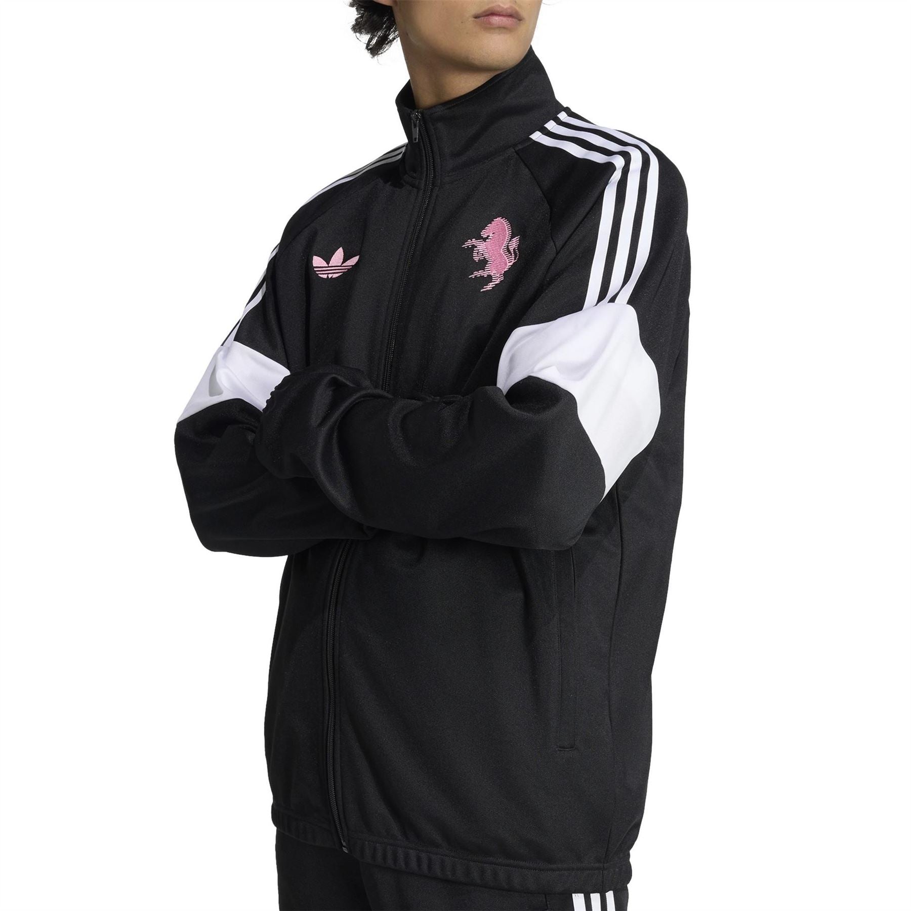 adidas Mens Juventus Lfstlr Tracksuit Top