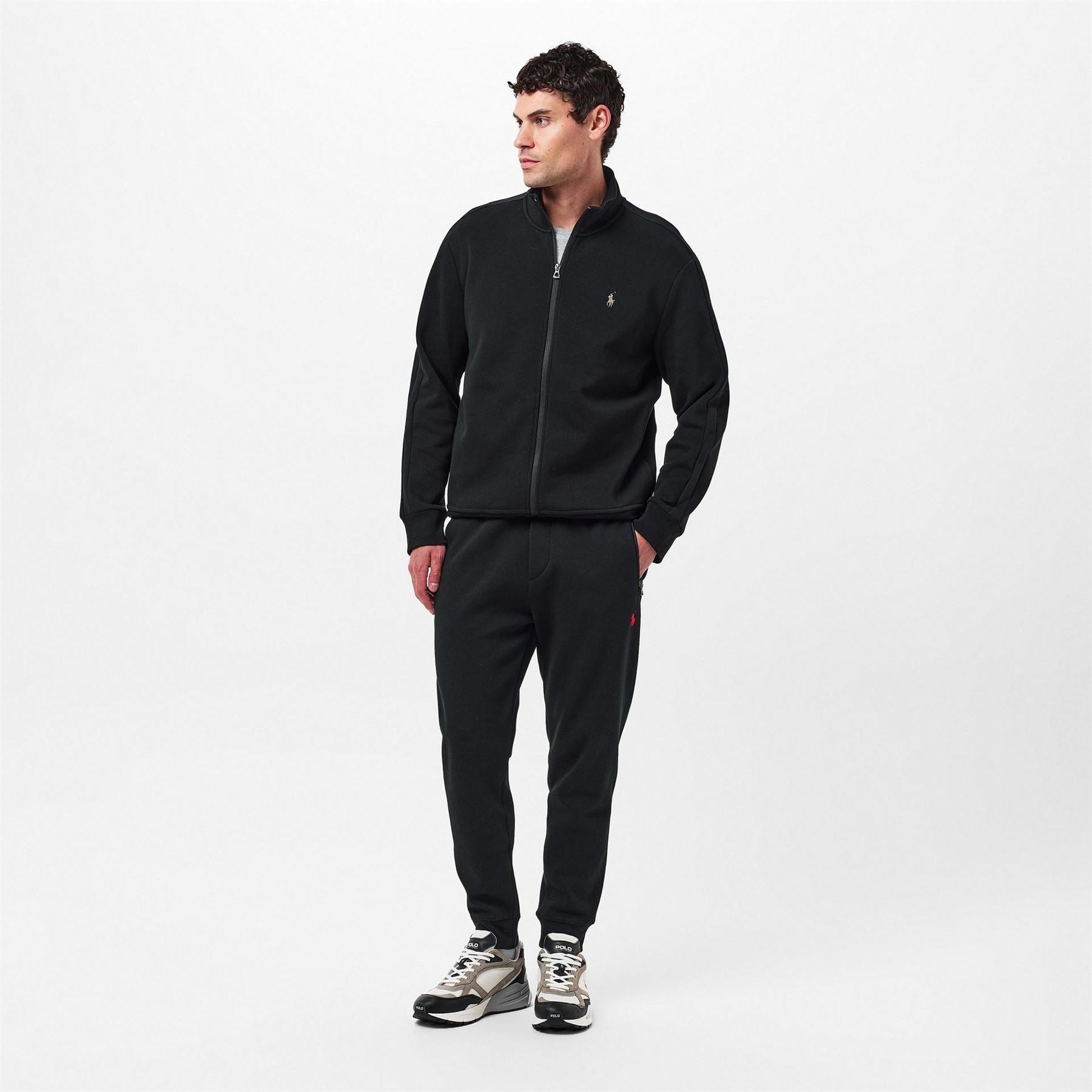 Polo Ralph Lauren Trackster 275 Round Toe Trainers