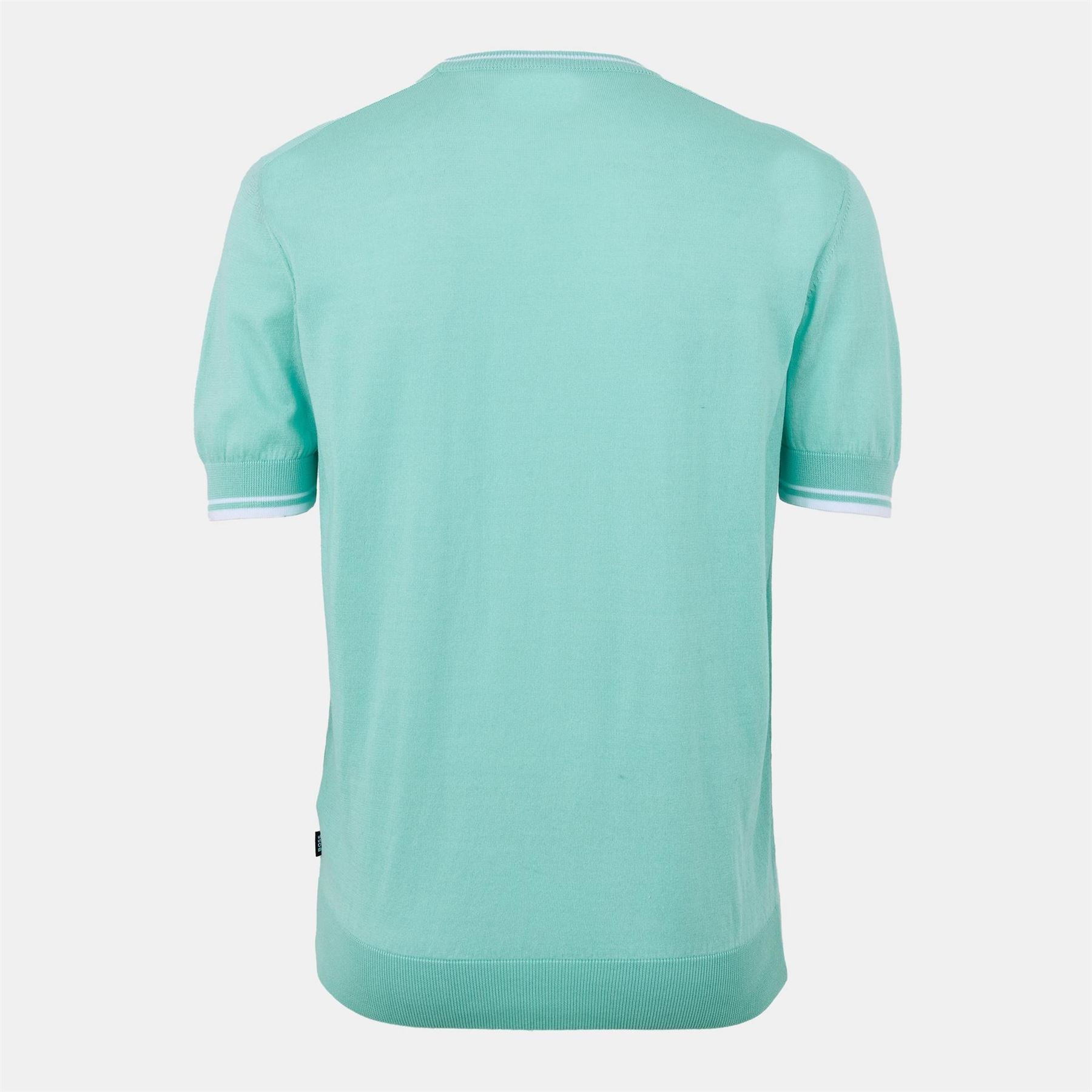 Boss Regular Fit Short Sleeve Crew Neck Sweater