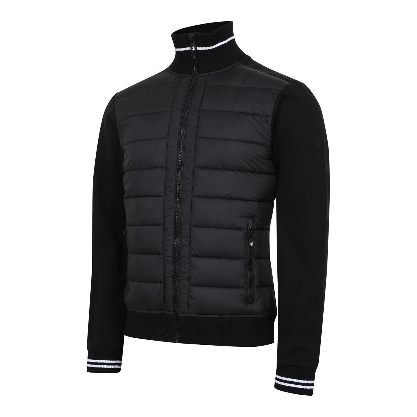 Dare 2b Solid Patterned Ribbed Cuff Ski Jacket