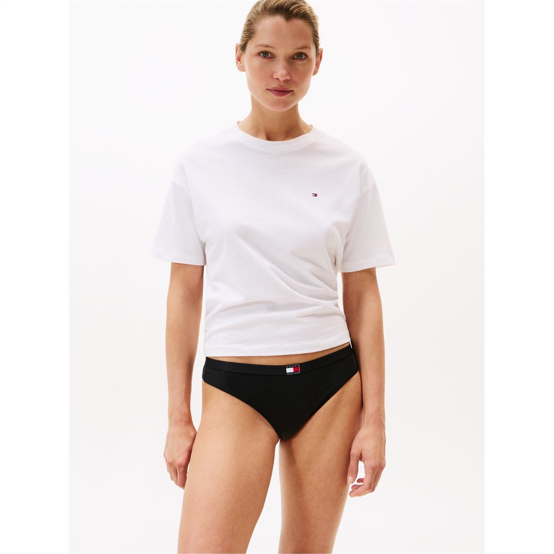Tommy Hilfiger 3 Pack Solid Patterned Thong