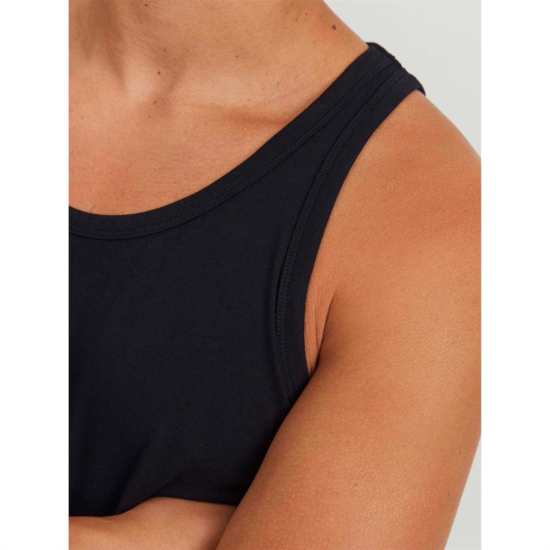 Jack and Jones 2 Pack Sleeveless Vest