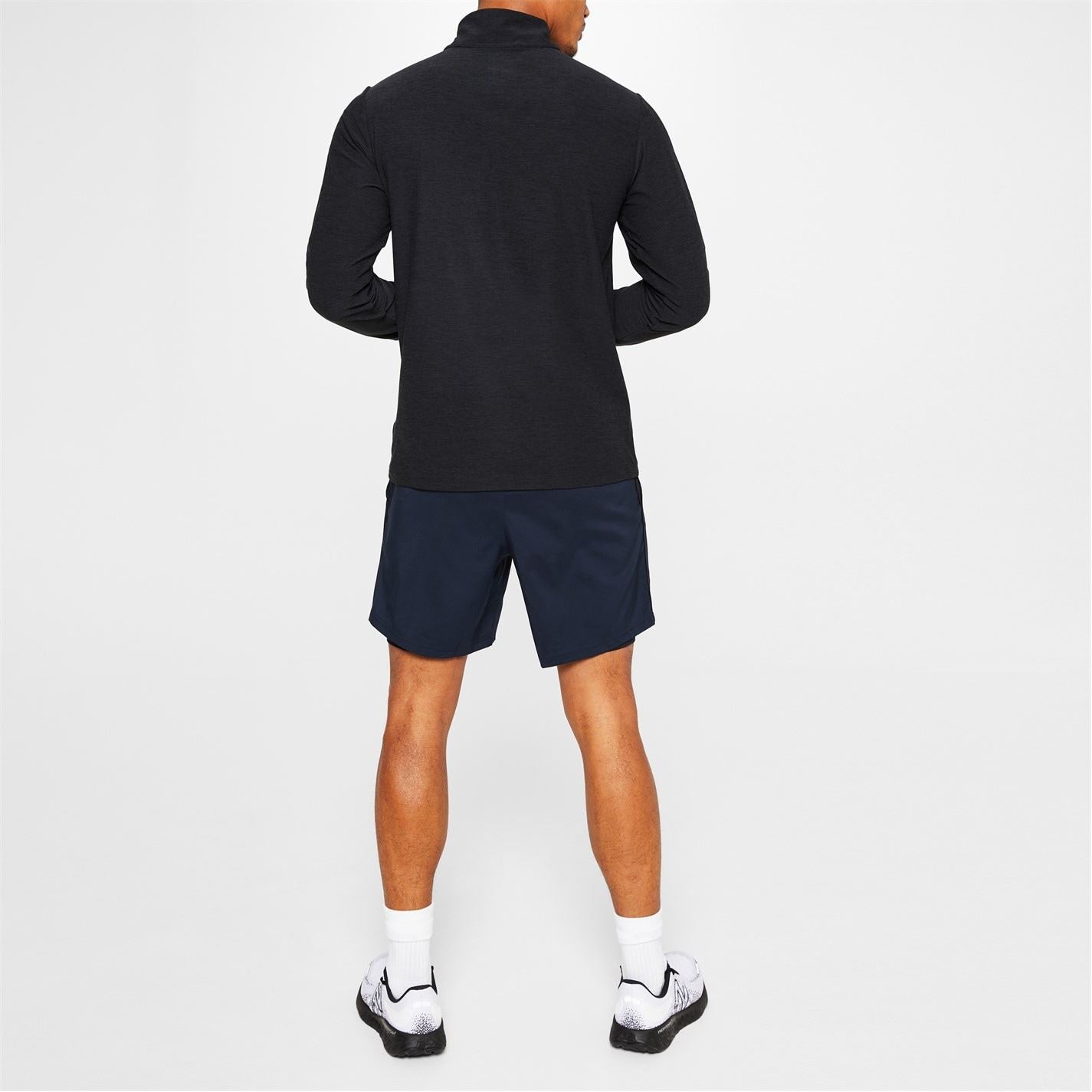 New Balance Mens Quarter Zip Running Top