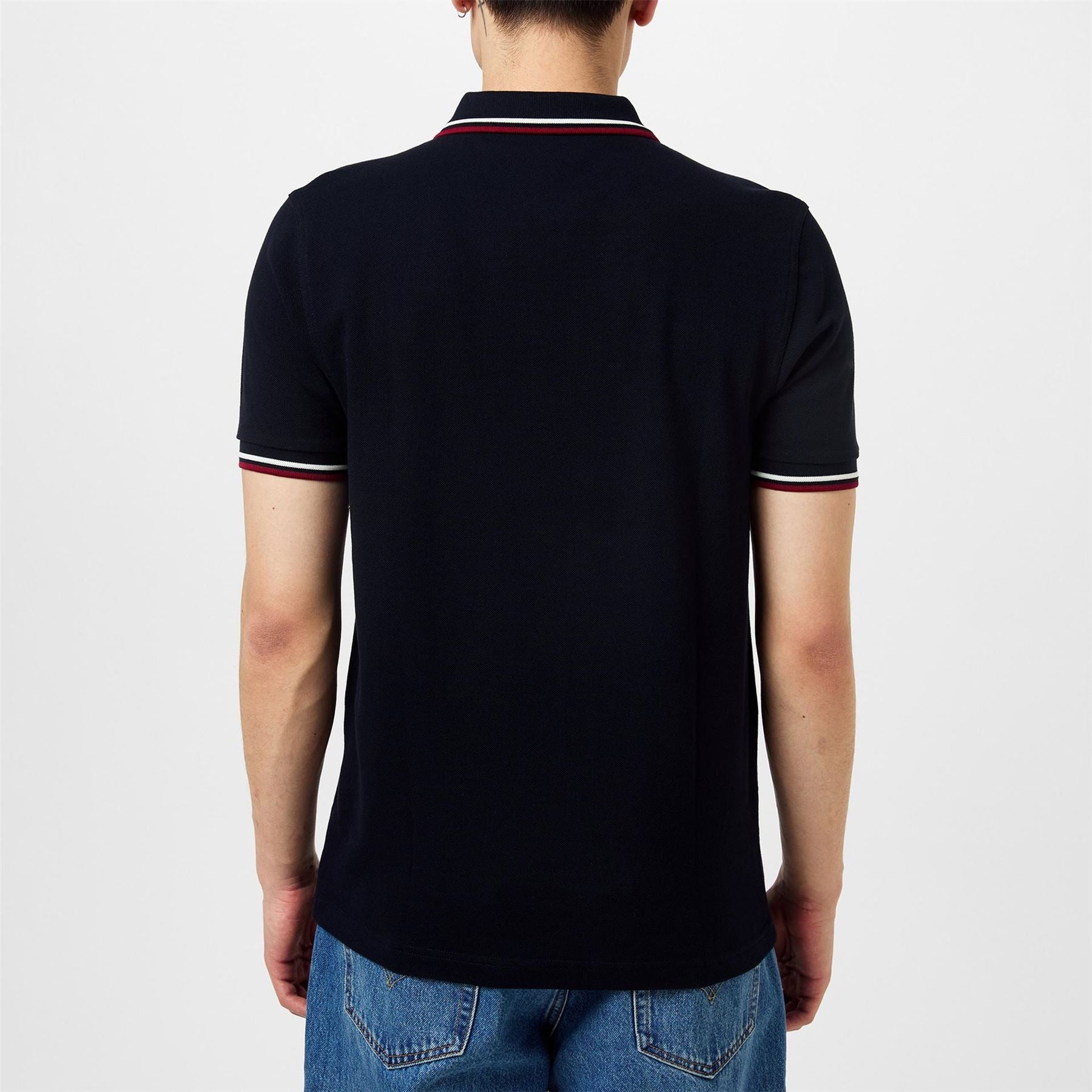 Fred Perry Sleeve Twin Tipped Polo Shirt