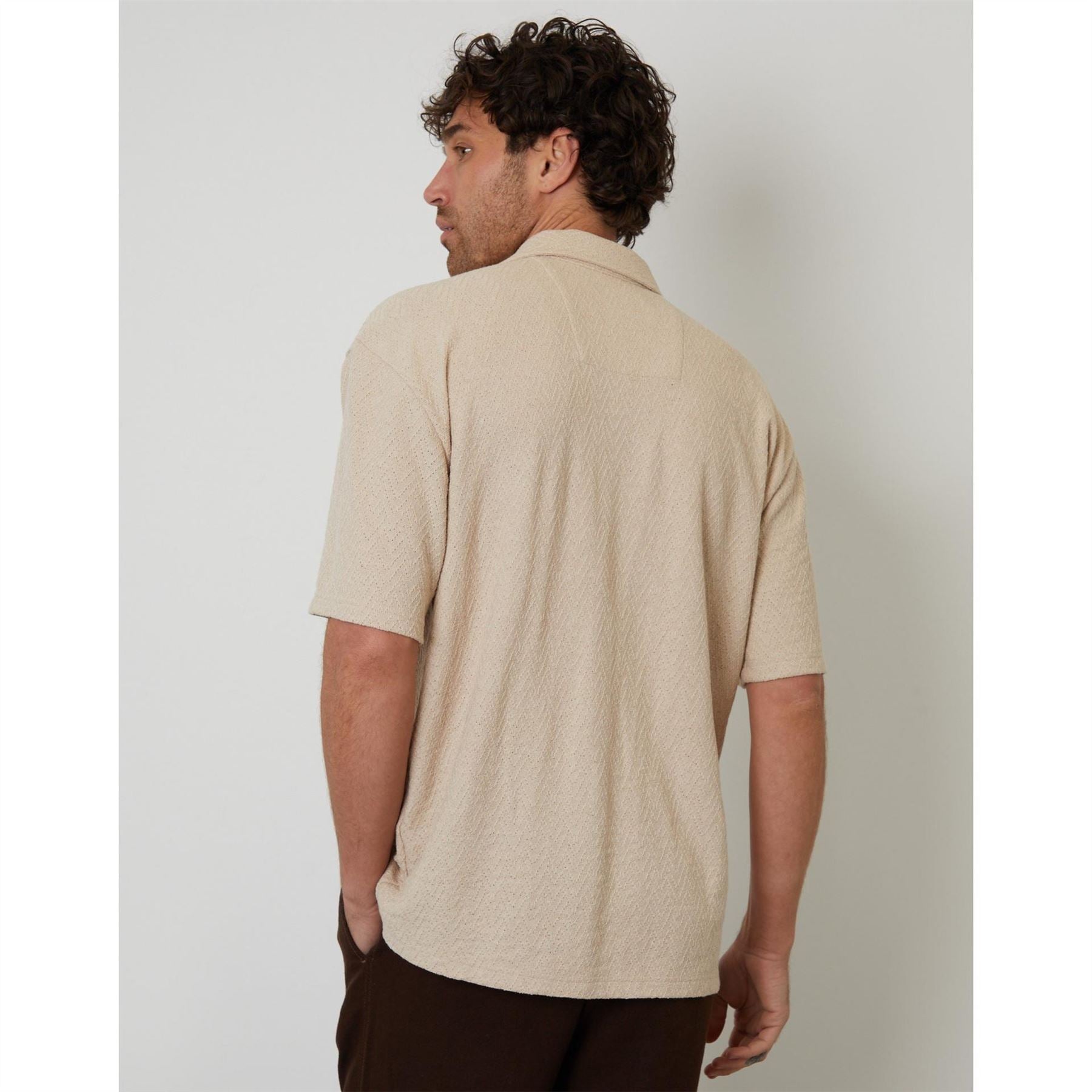 Threadbare Selkirk Relaxed Fit Short Sleeve Shirt