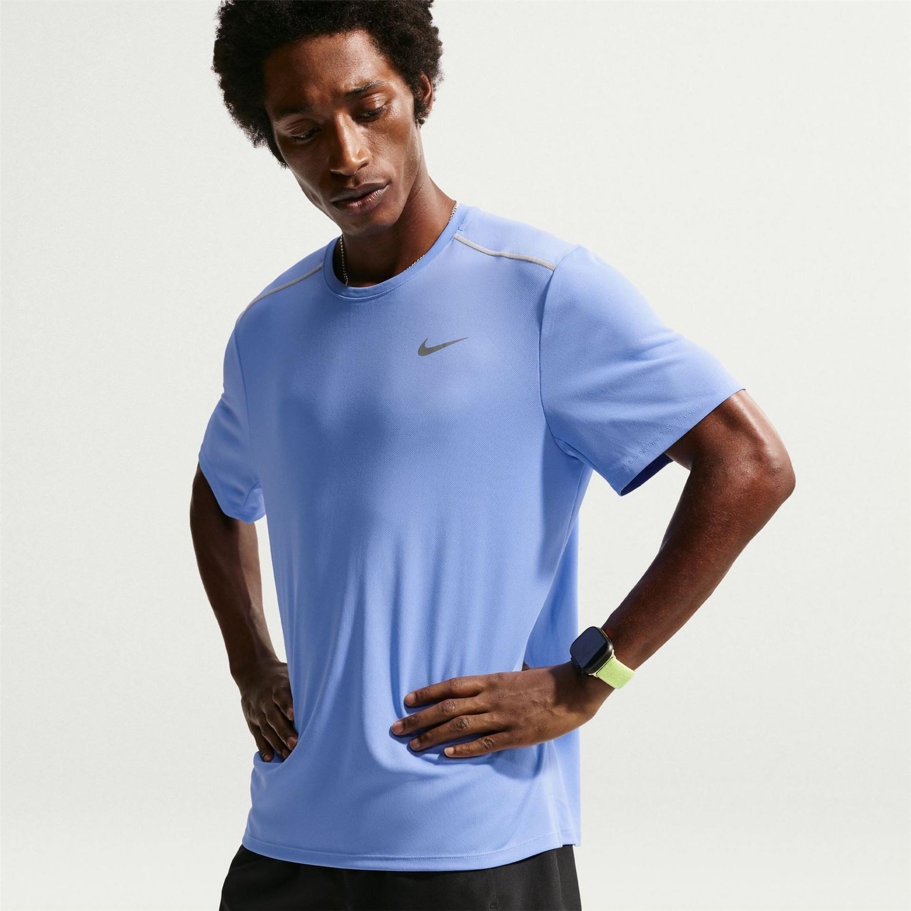Nike Mens Drifit Miler Running Top