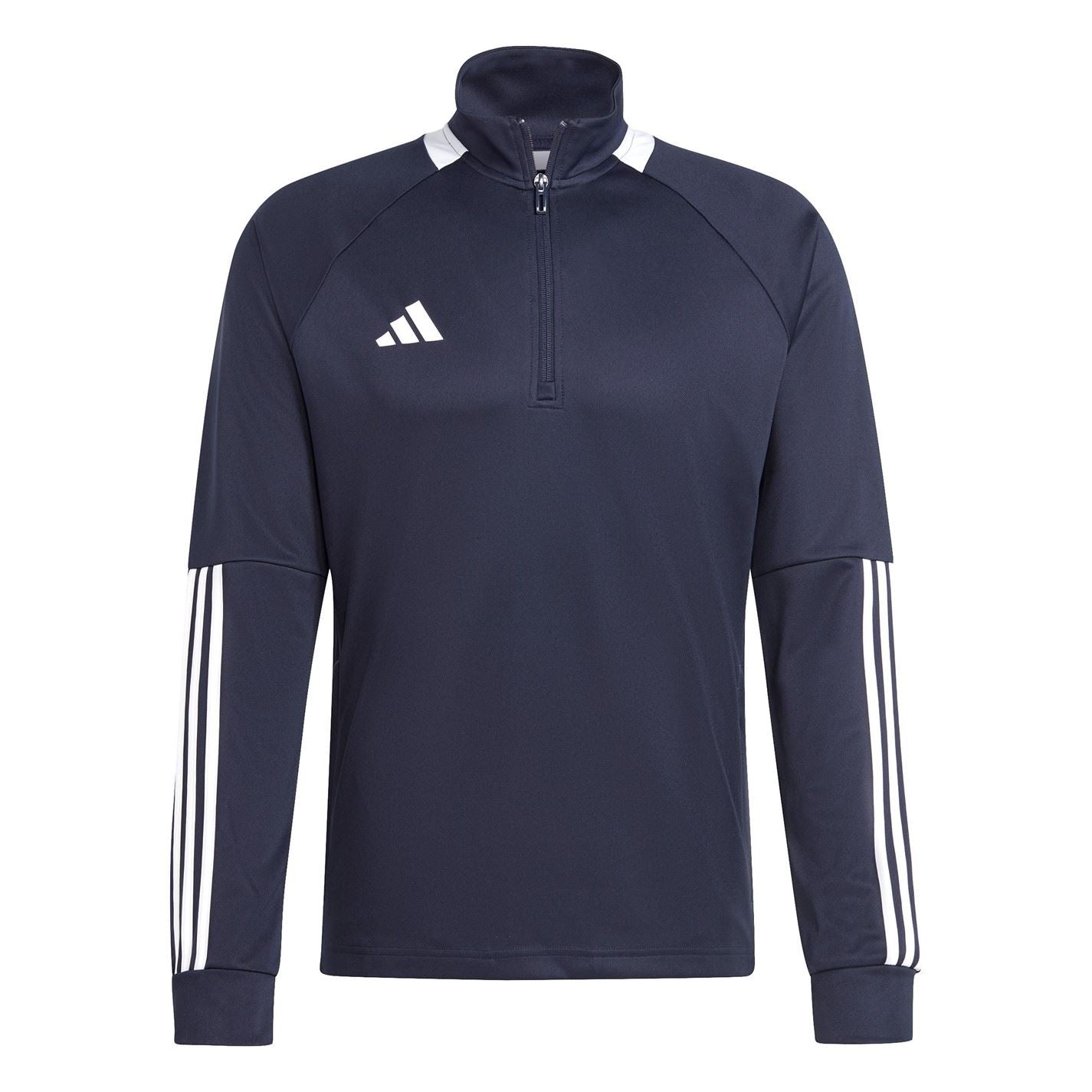 adidas Mens Sereno Long Sleeve Zip Top