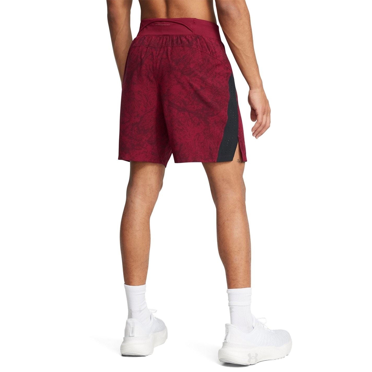 Under Armour Mens Armour Ua Launch Pro 7 Printed Shorts Running Shorts