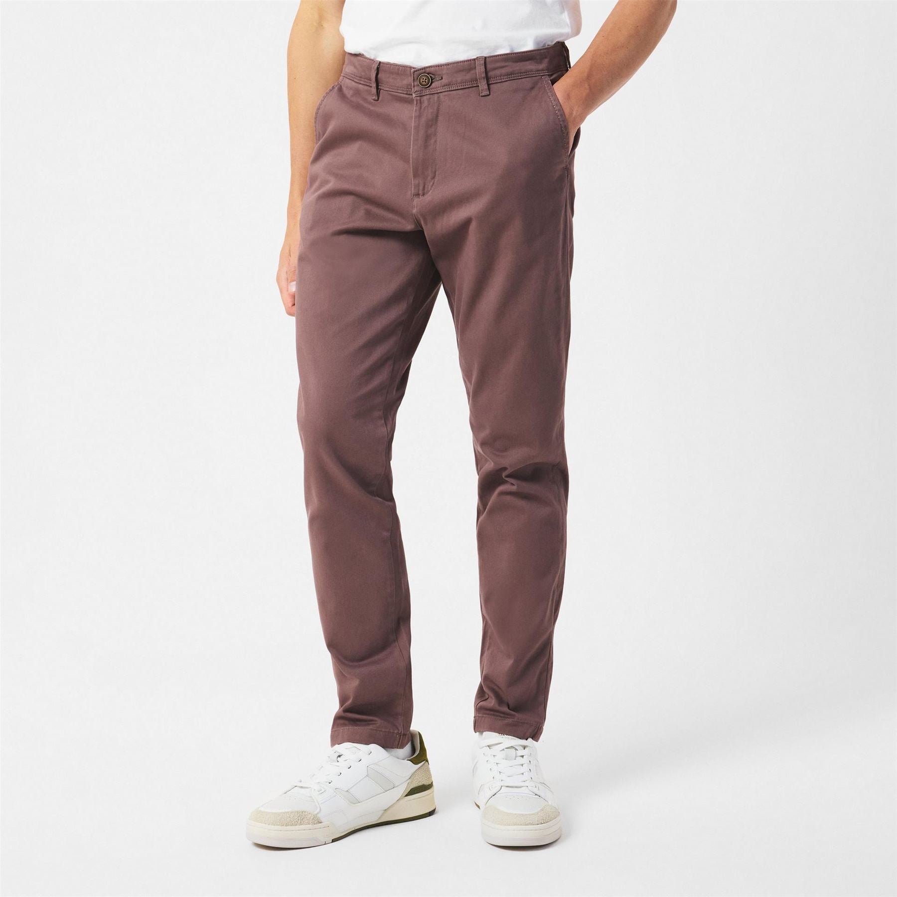 Jack and Jones Marco Bowie Straight Leg Chinos