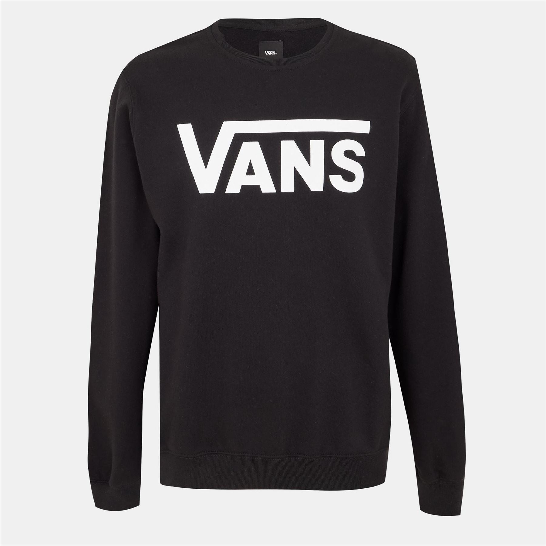 Vans Classic Black White Crew Sweatshirt