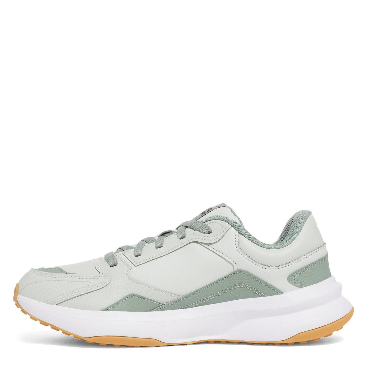 Under Armour Edge Leather Low Top Lace-Up Sneakers