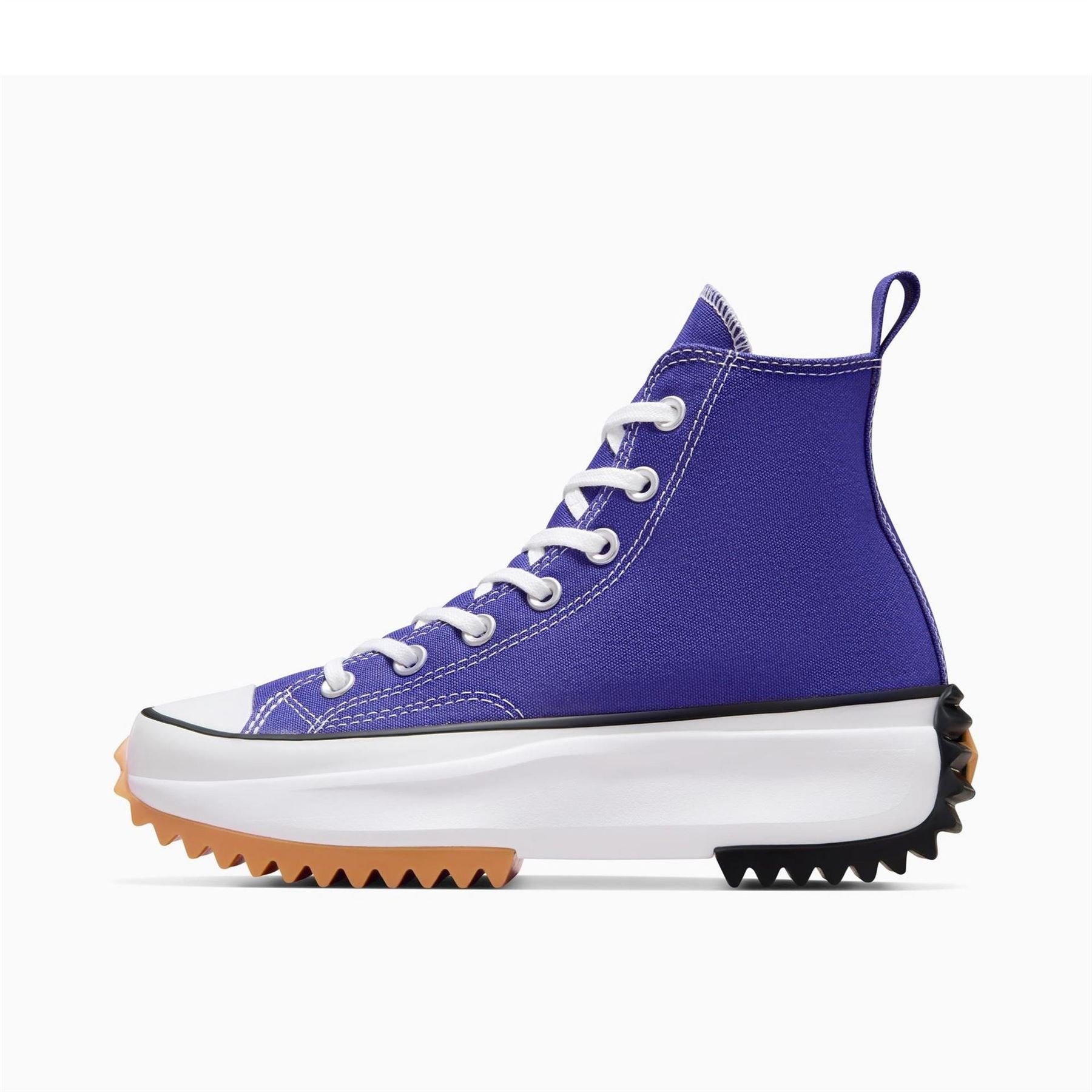 Converse Adults Run Star Hike Platform Canvasas High Top Trainers