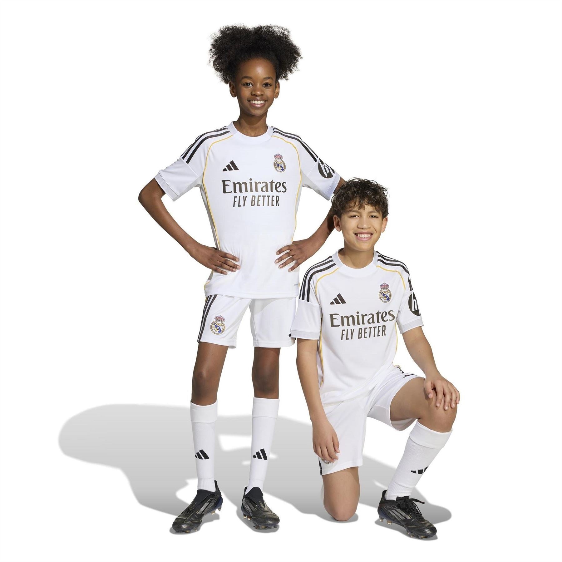 adidas Real Madrid Home Shorts 2025 2026 Juniors