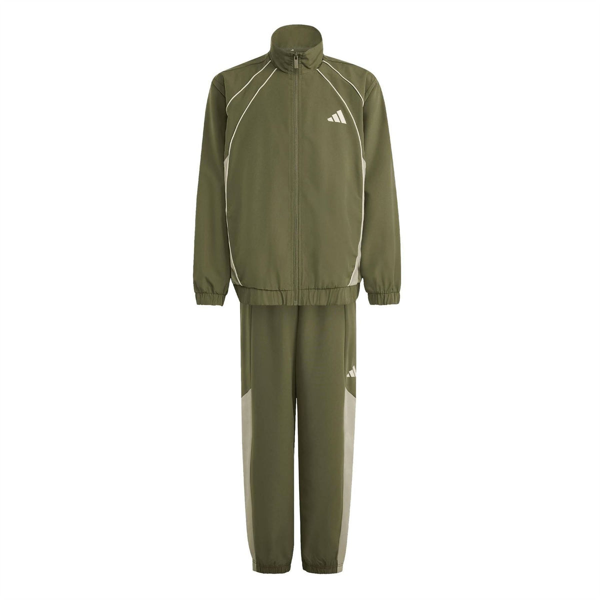 adidas Full Zip Woven Jacket And Trousers Clothing Set