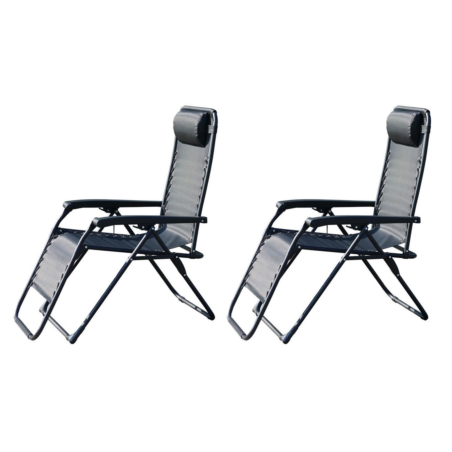 Linea Steel Frame Mesh Garden Chairs