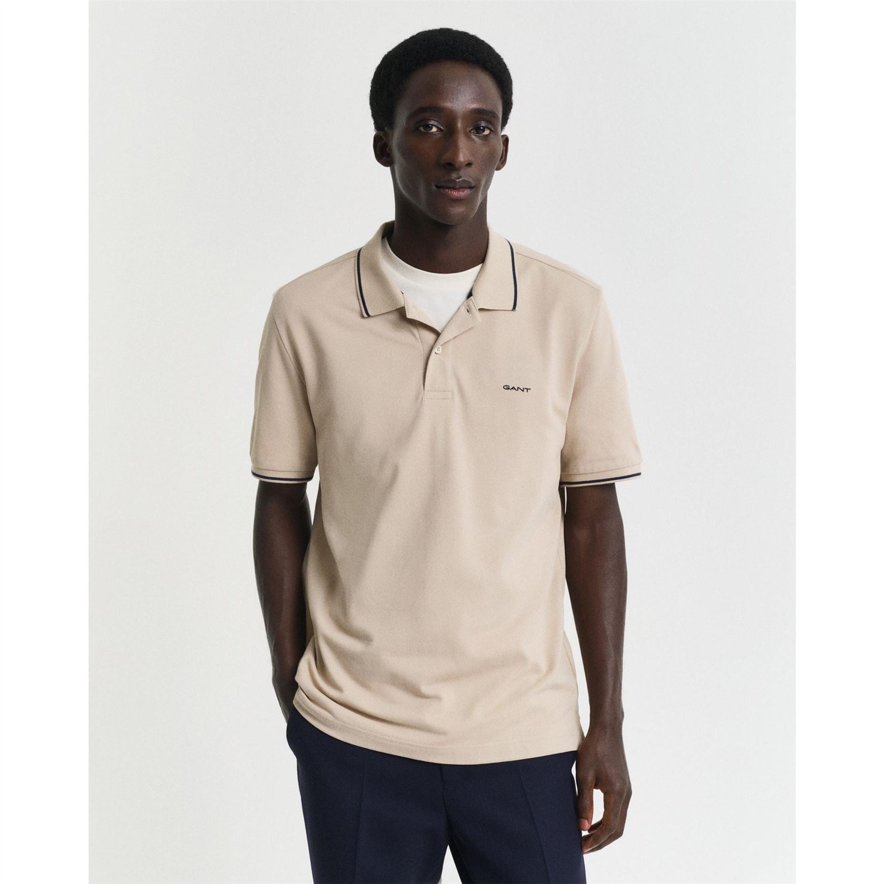 Gant Regular Fit Short Sleeve Pique Shirt