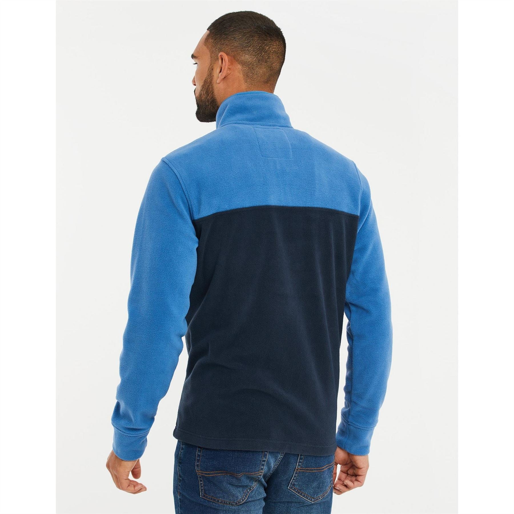 Threadbare Tb Wham Quarter Zip Fleece