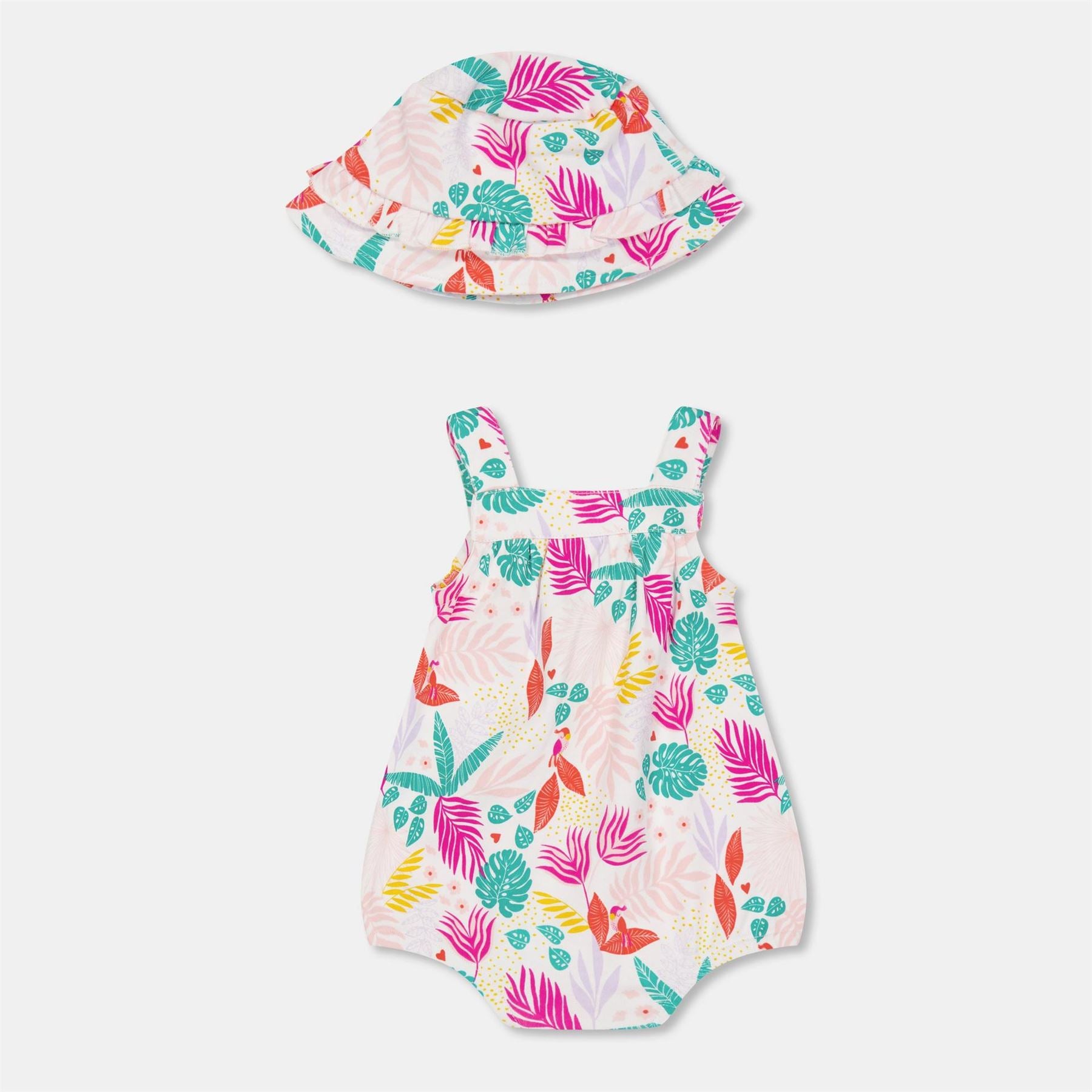 Carrement Beau Floral Sleeveless Dress With Spaghetti Straps
