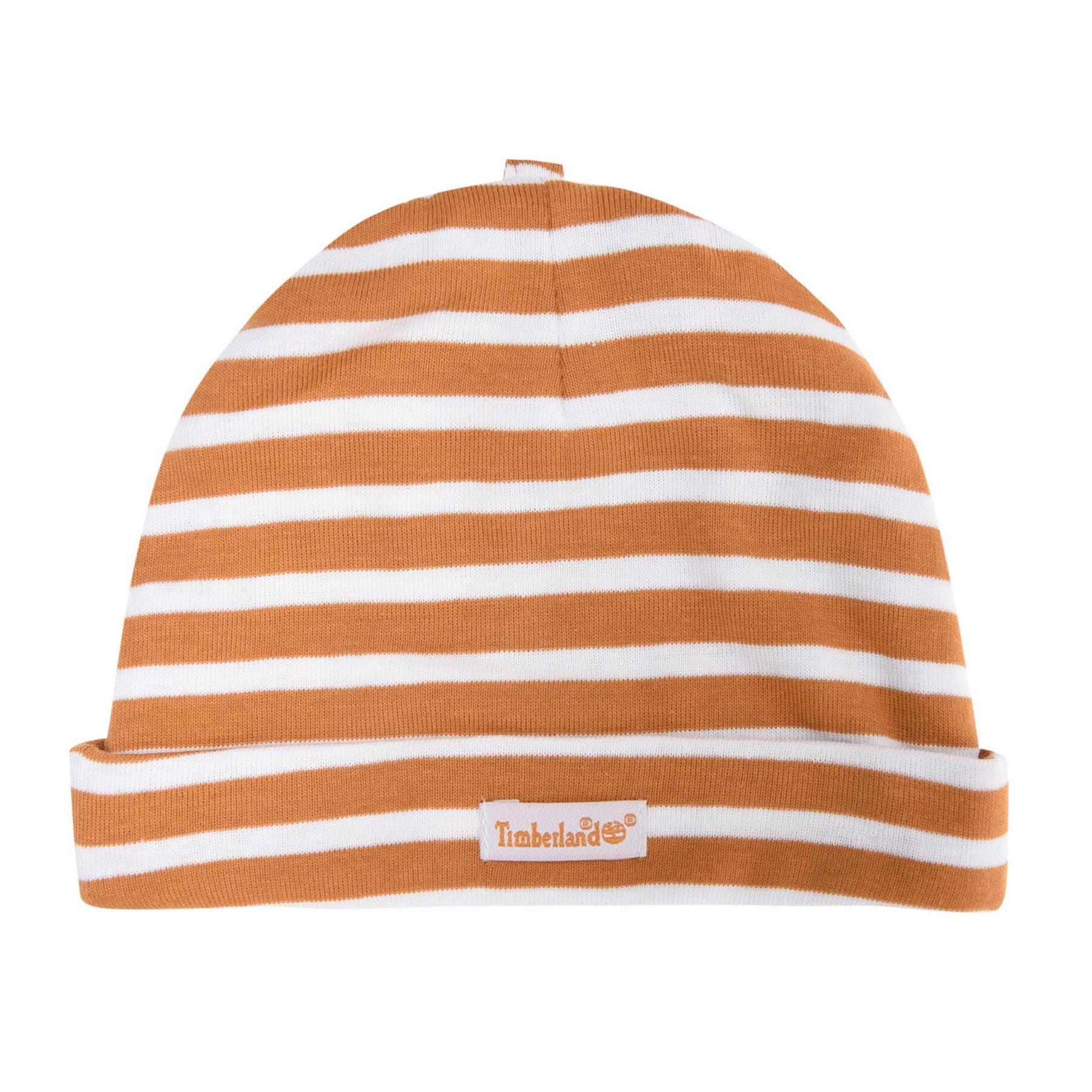 Timberland Bootie And Hat Set Babies
