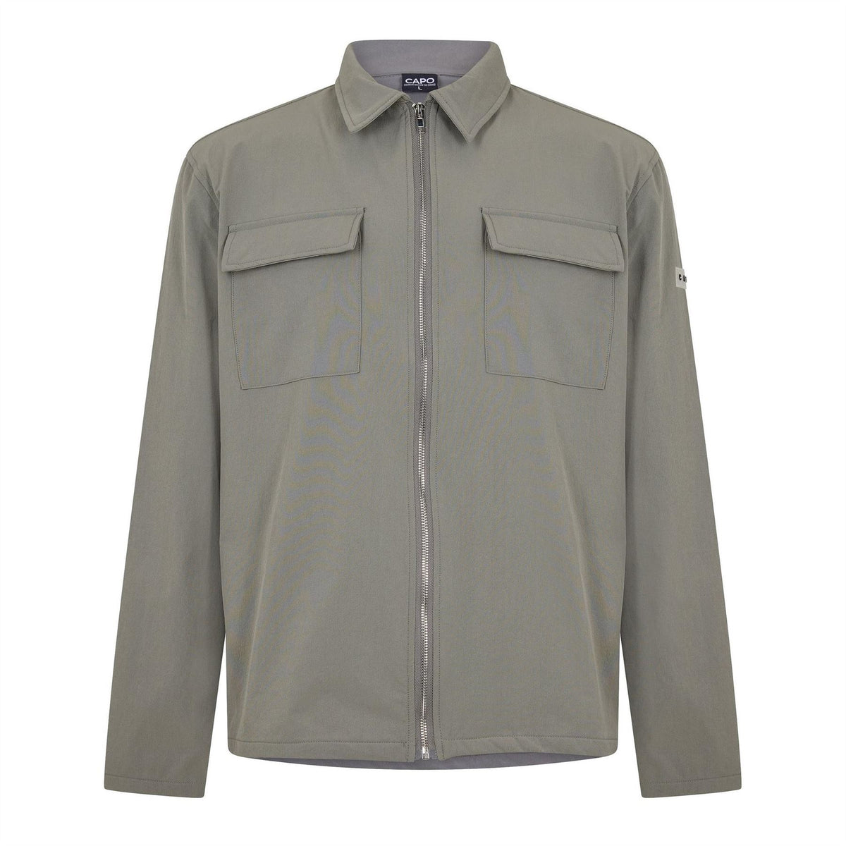 CAPO Utility Front Zip Overshirt