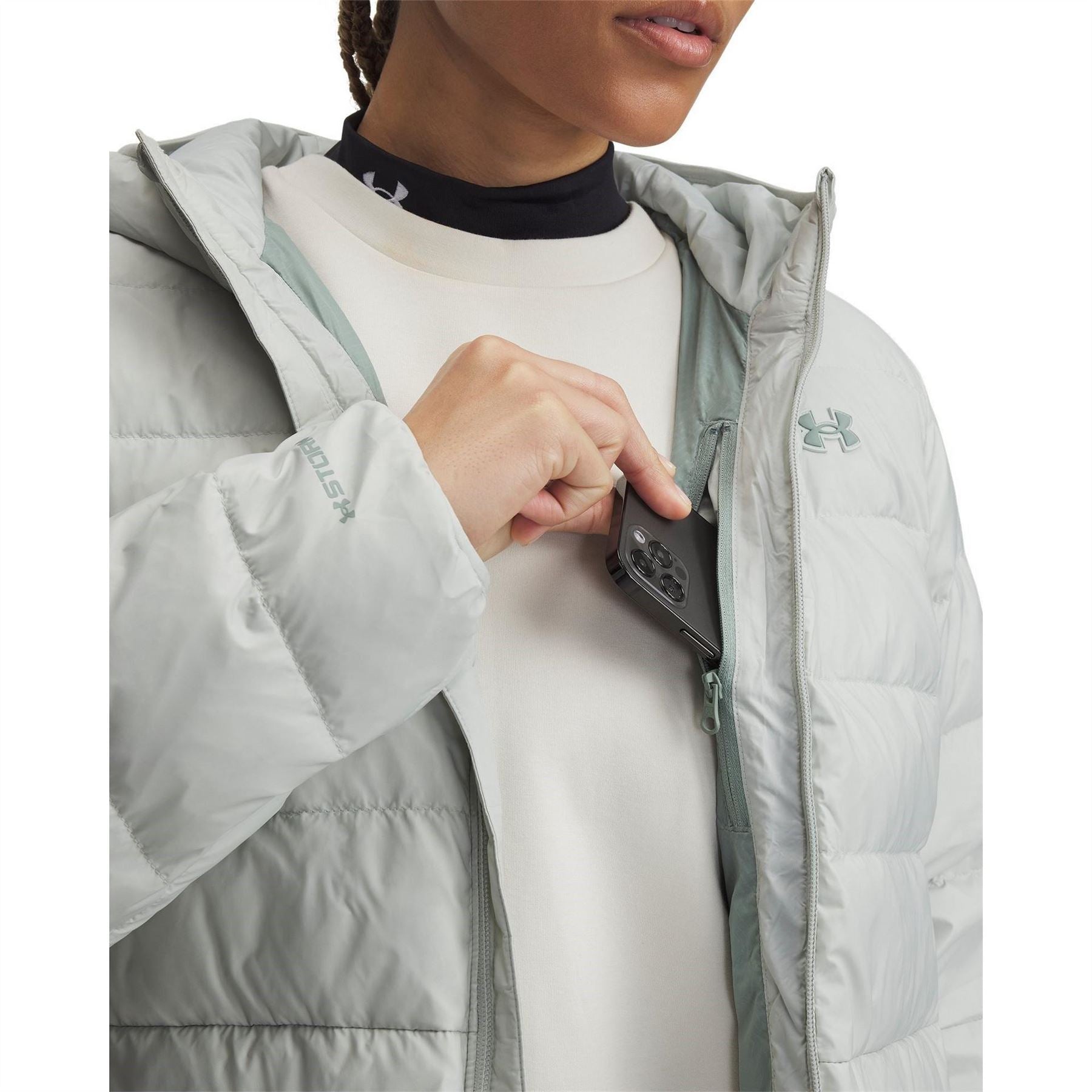 Under Armour Womens Armour Legend Down Hooded Jacket