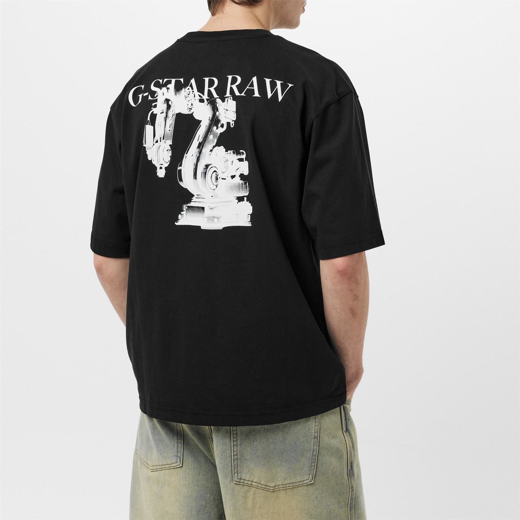 G Star Industrial Regular Fit Crew Neck T-Shirt