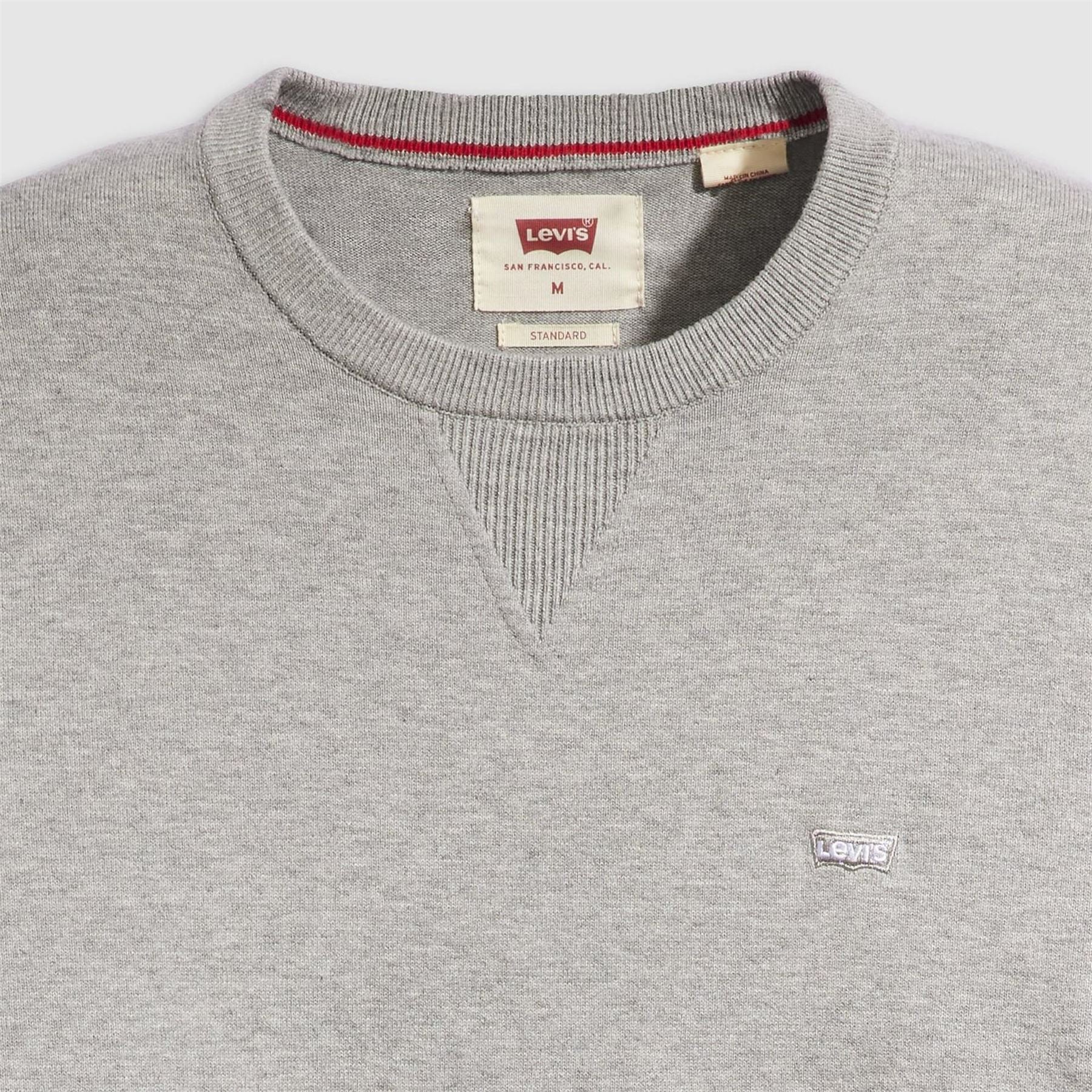 Levis Lightweight Hm Sweater Mid Ton