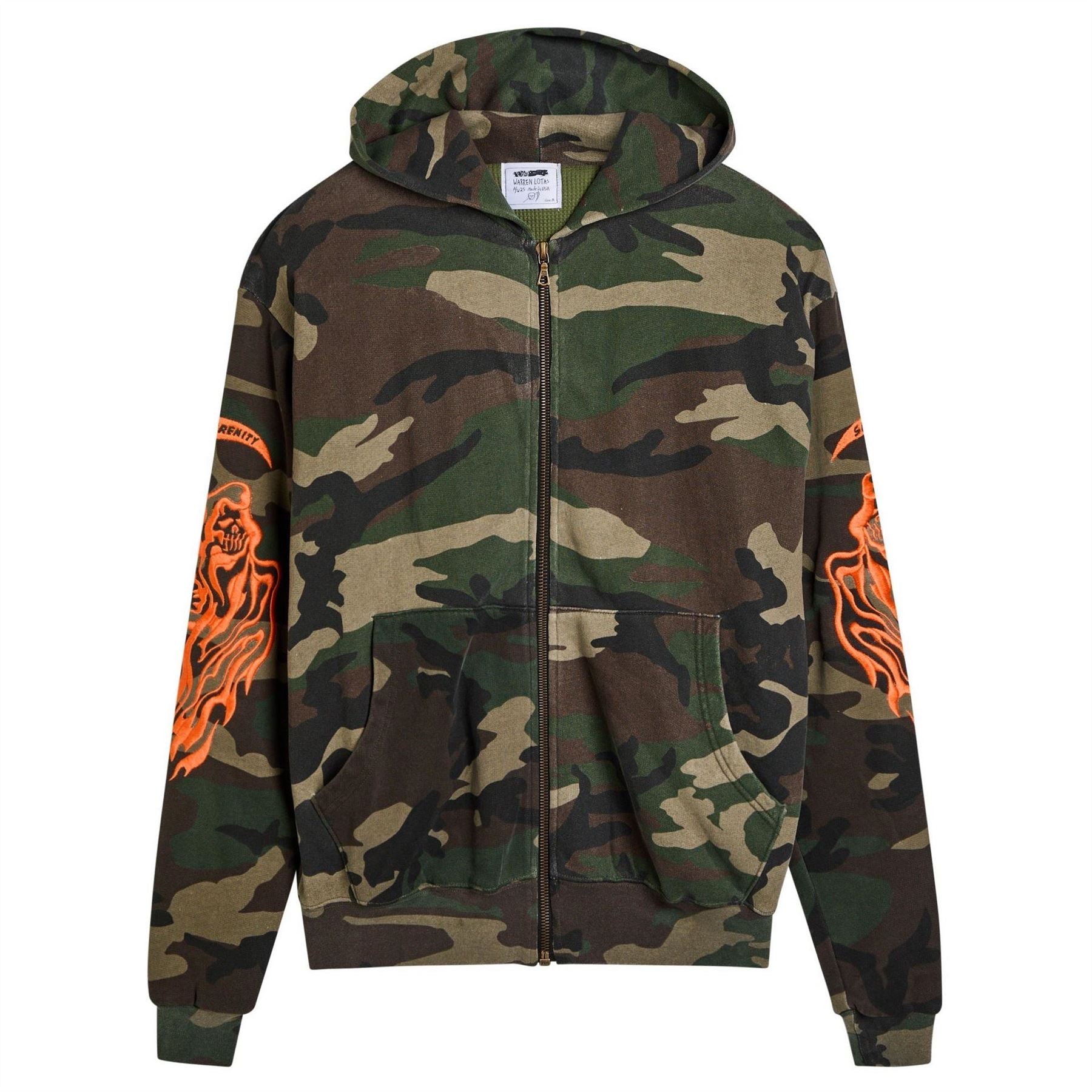 Warren Lotas Reaper Zip Hoodie