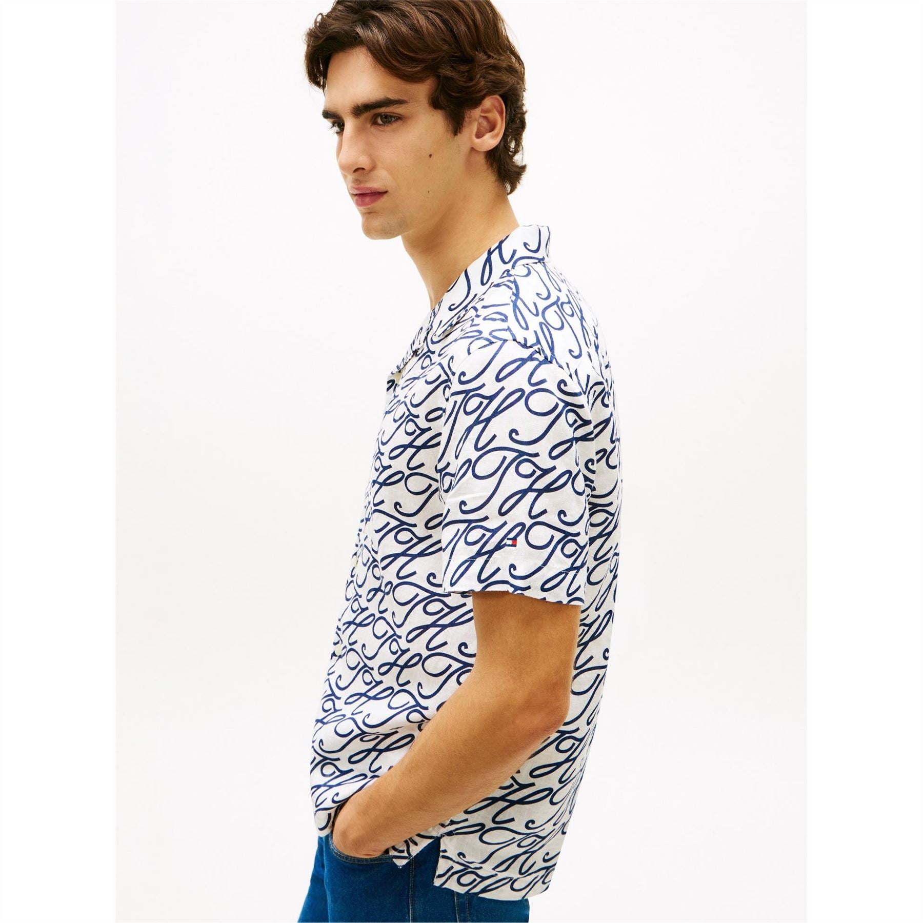 Tommy Hilfiger Patterned Short Sleeve Shirt
