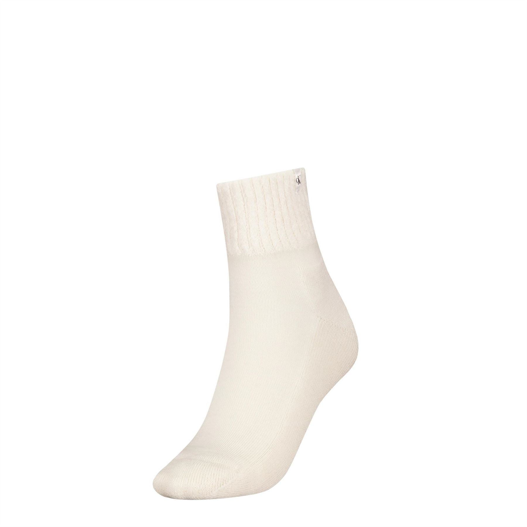 Calvin Klein Quarter Long Socks with Logo