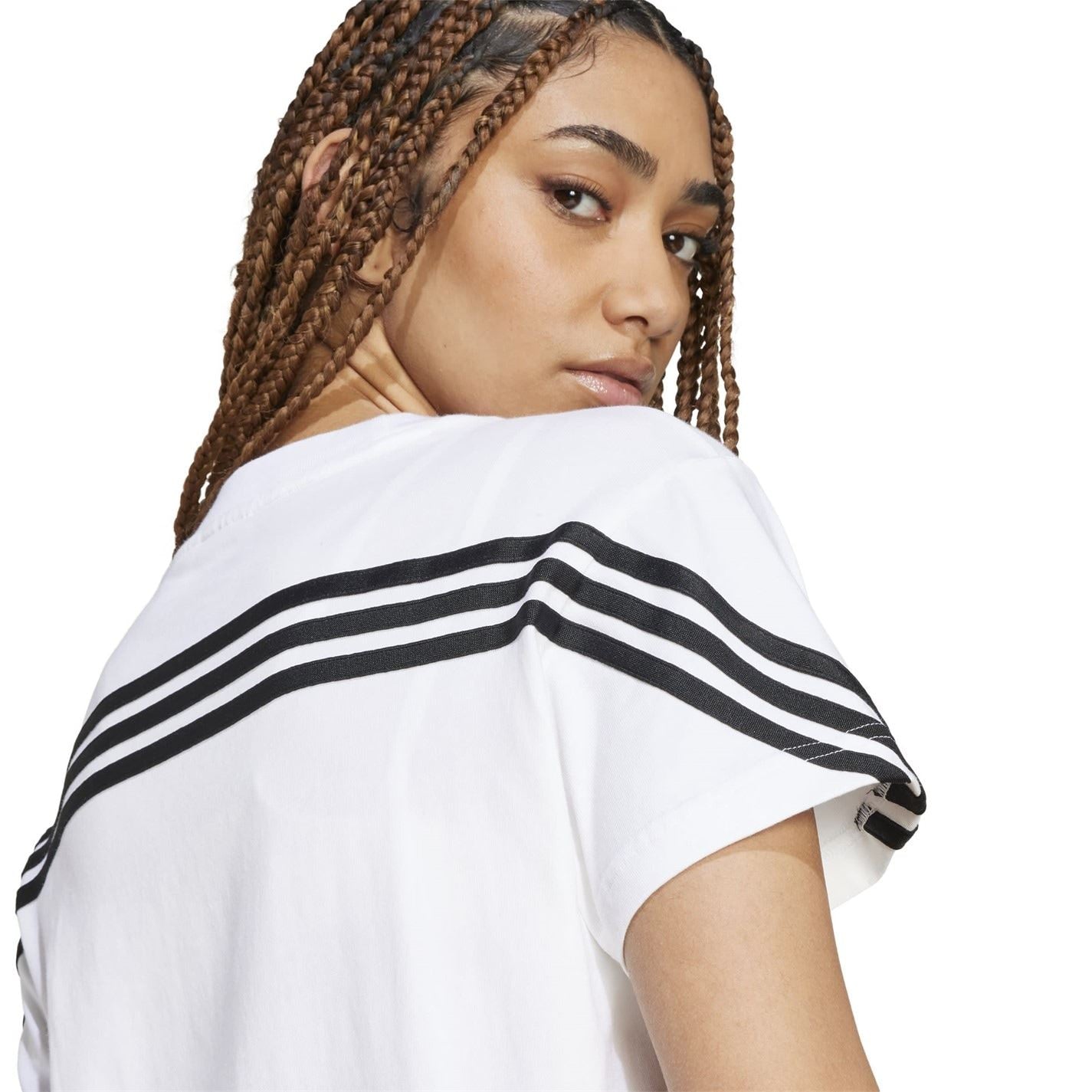 adidas Womens Future Icons 3 Stripes T-Shirt