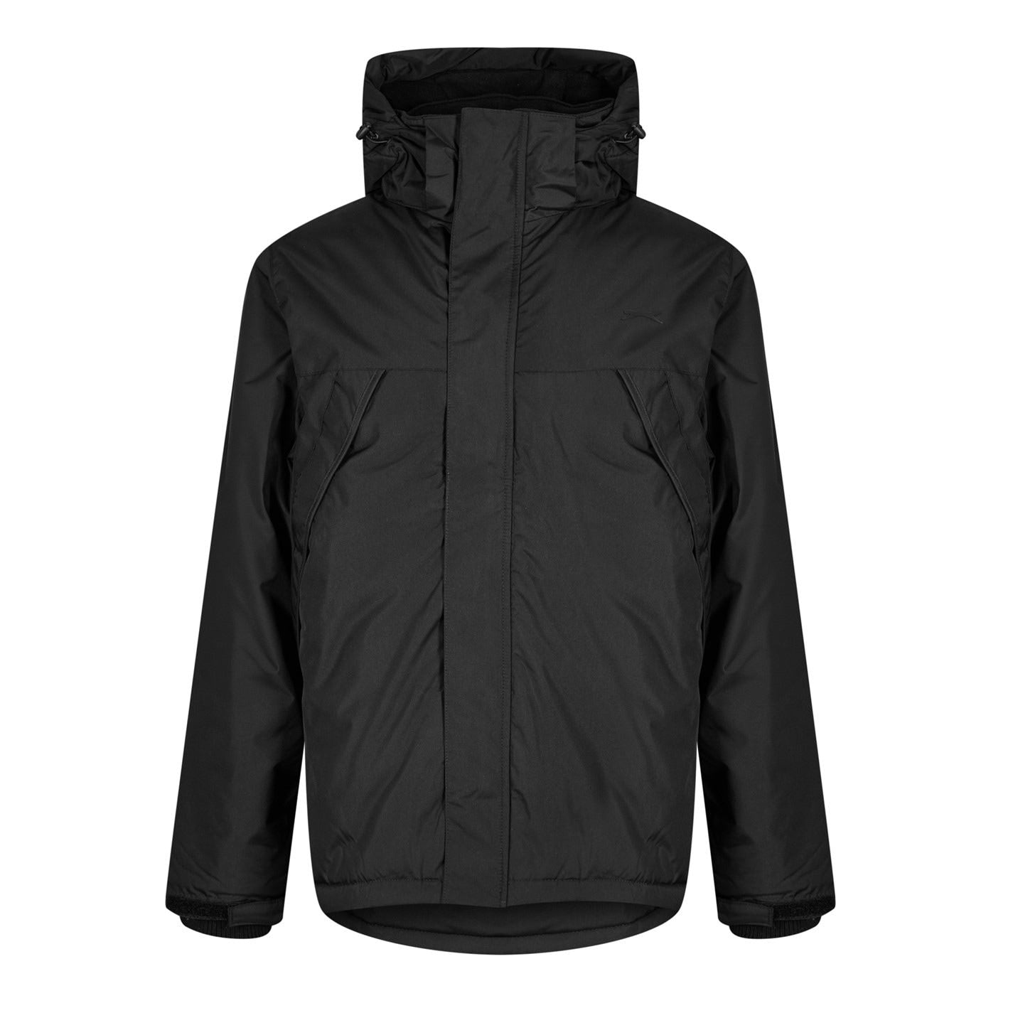 Slazenger Weather Water Resistant Detachable Hood Puffer Jacket